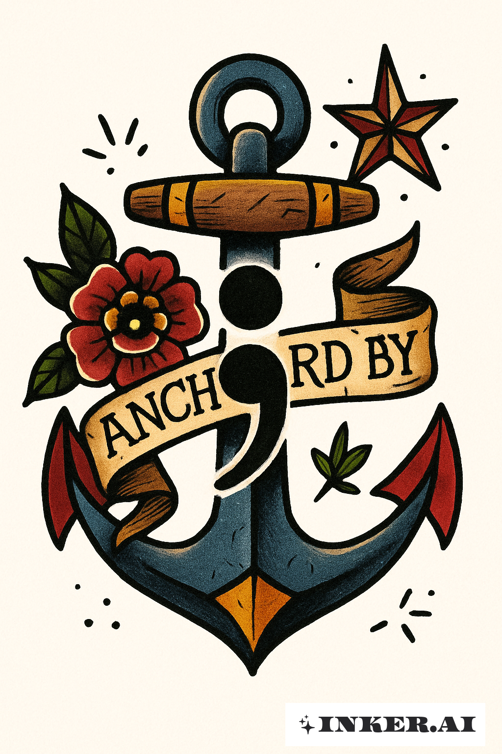 Anchored By A Semicolon