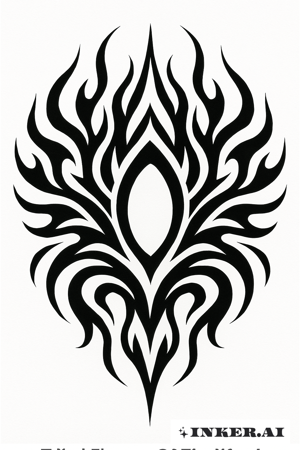 Stammesflammen Des Mutterleibs