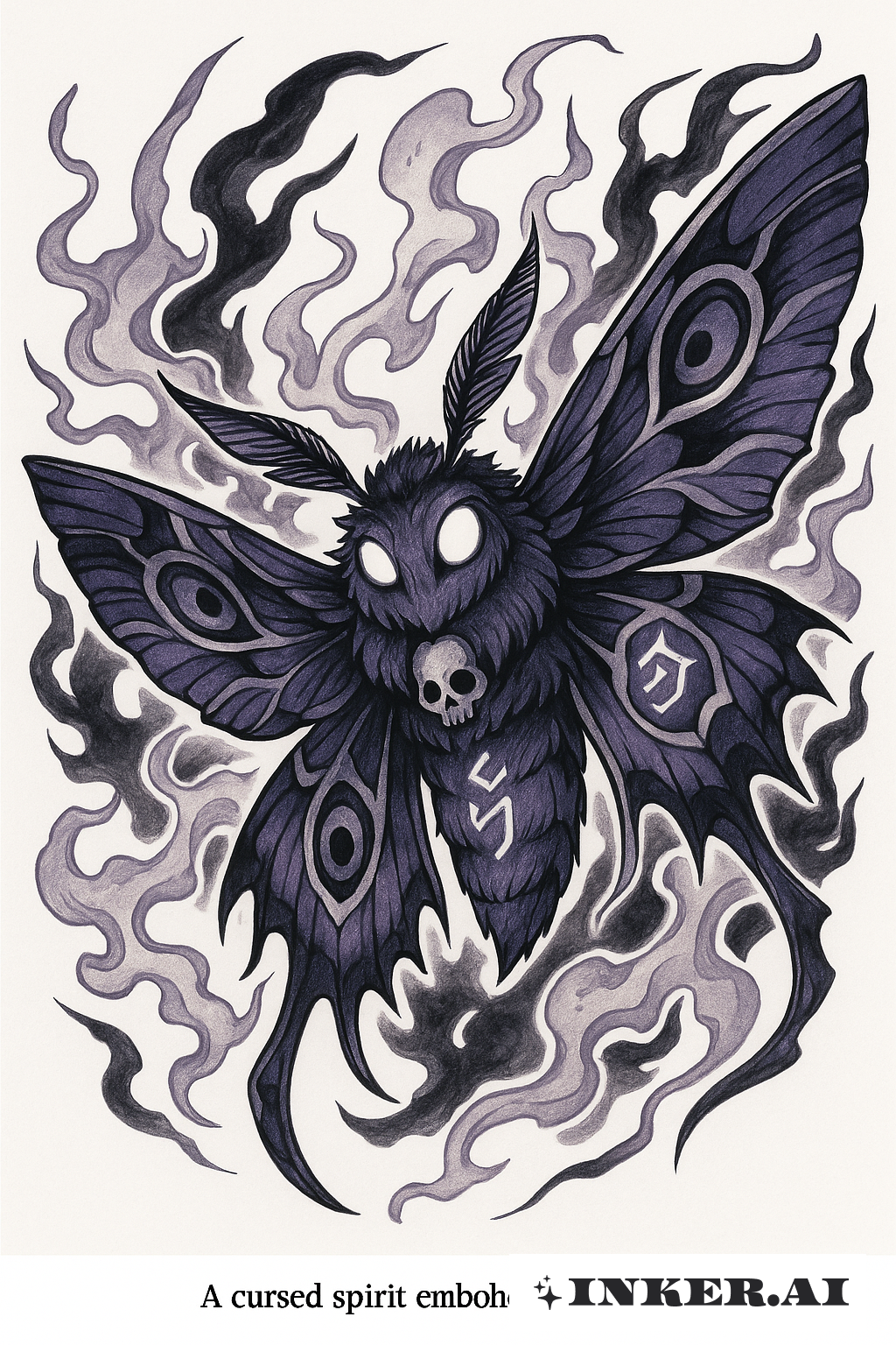 Cursed Spirit Of The Death Moth