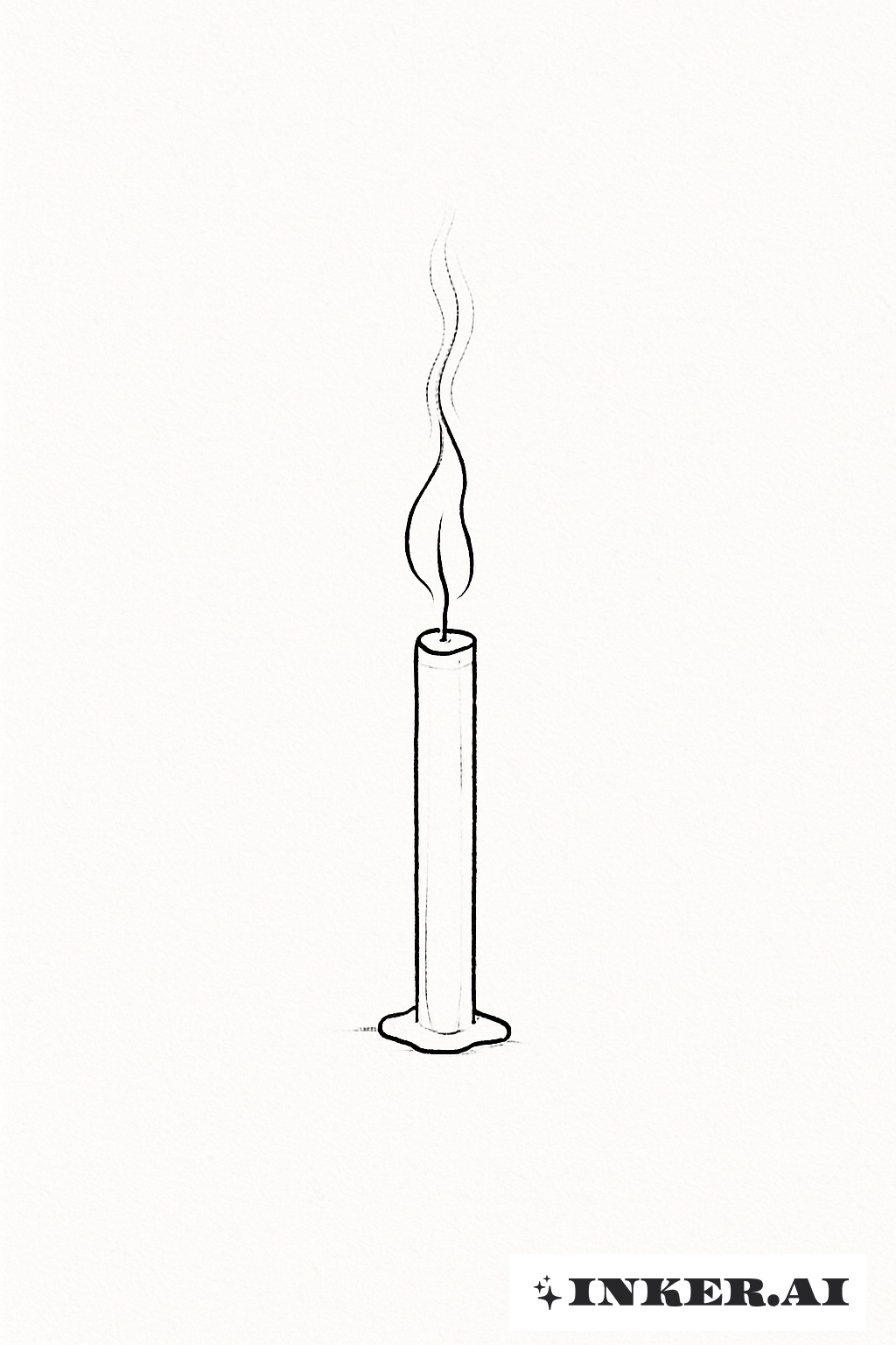 Erinnerung an das Verblassende Kerzenlicht Memento Mori