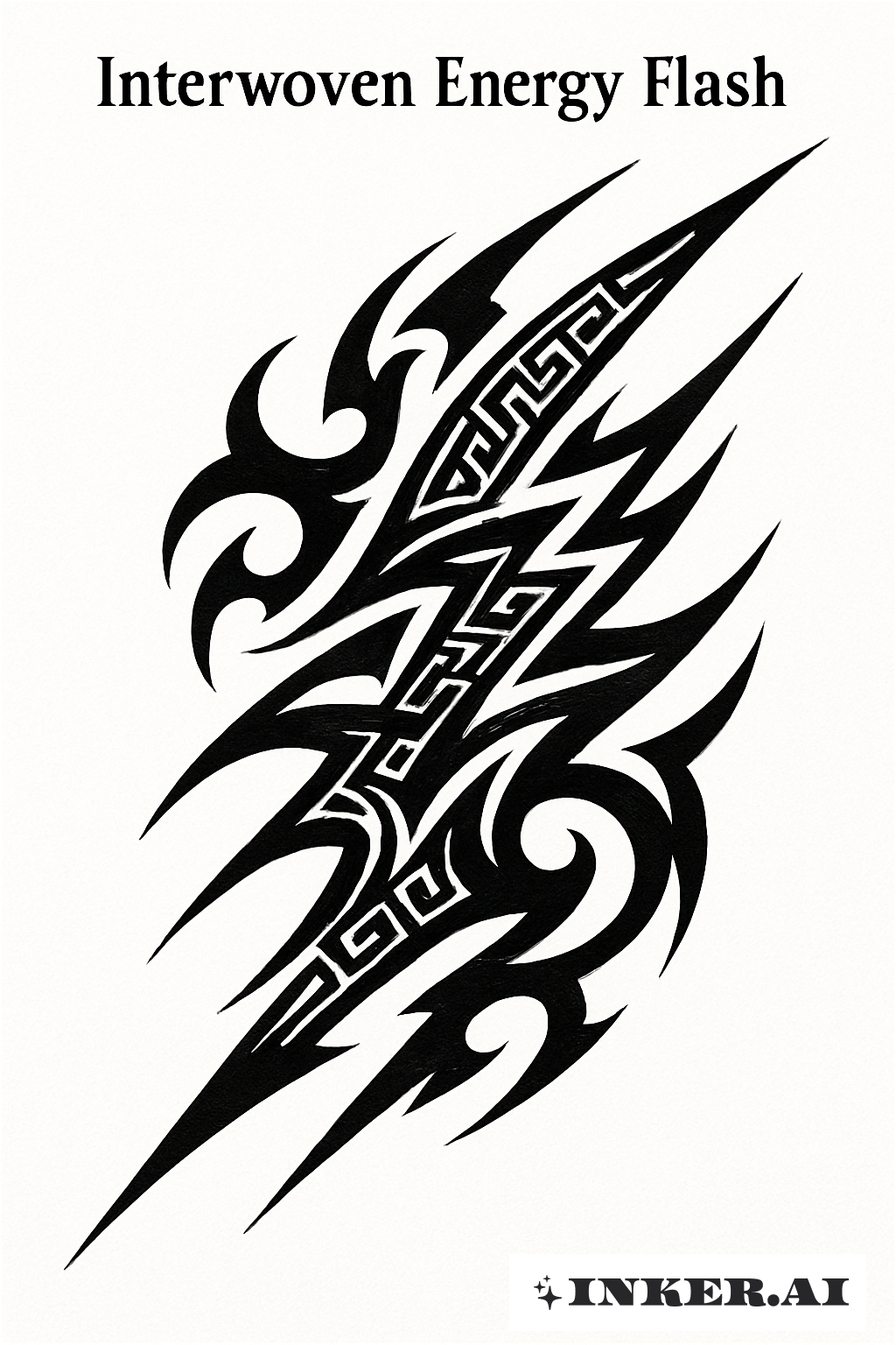 Tia Chớp Năng Lượng Đan Xen