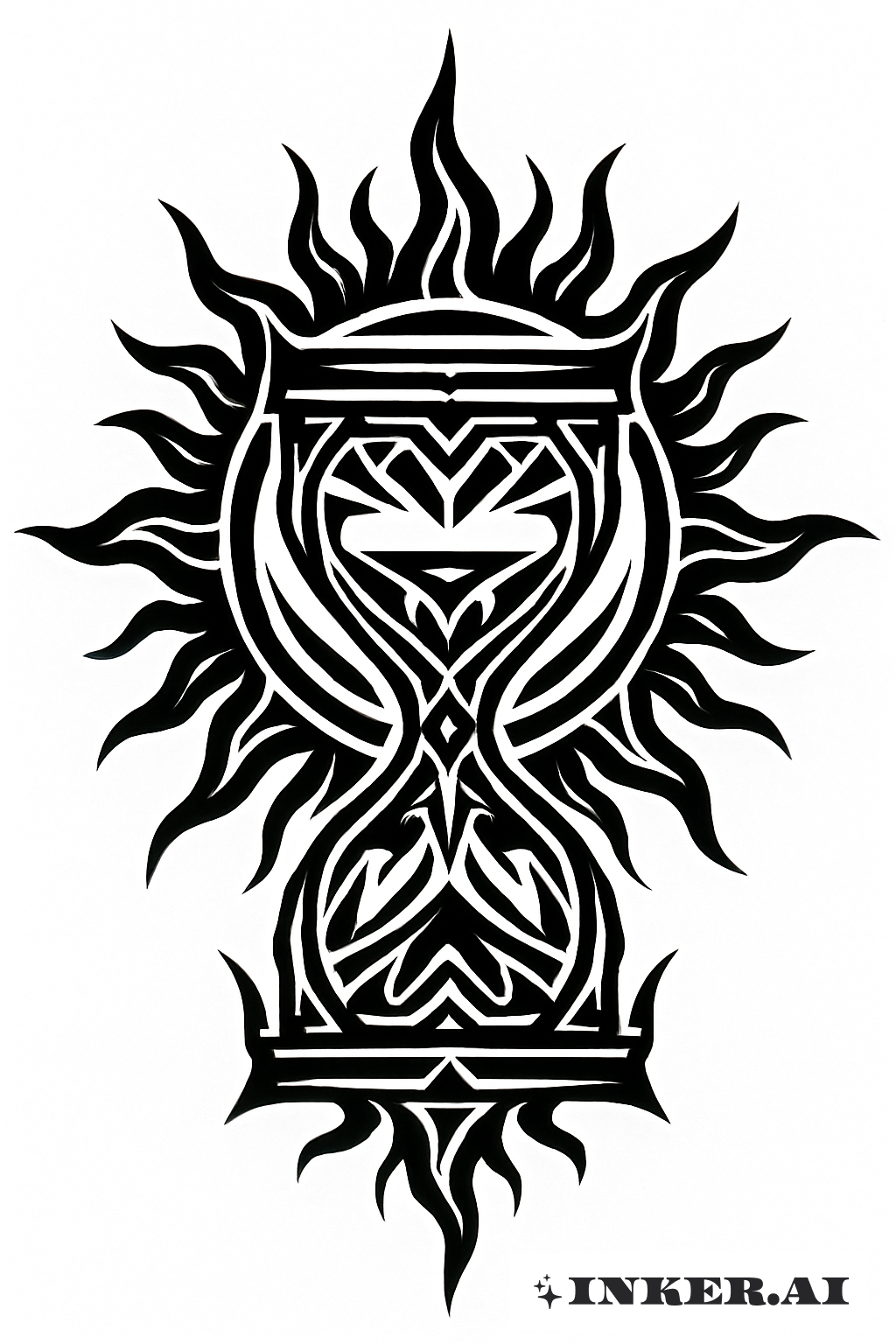 Fusion de Soleil Tribal et Sablier