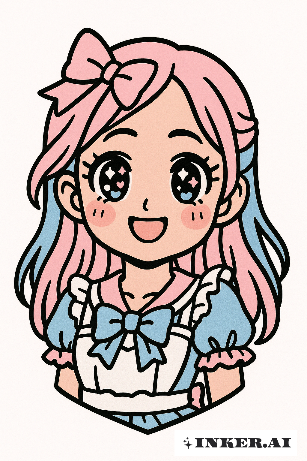 Kawaii Lauren Boebert Com Olhos Cintilantes