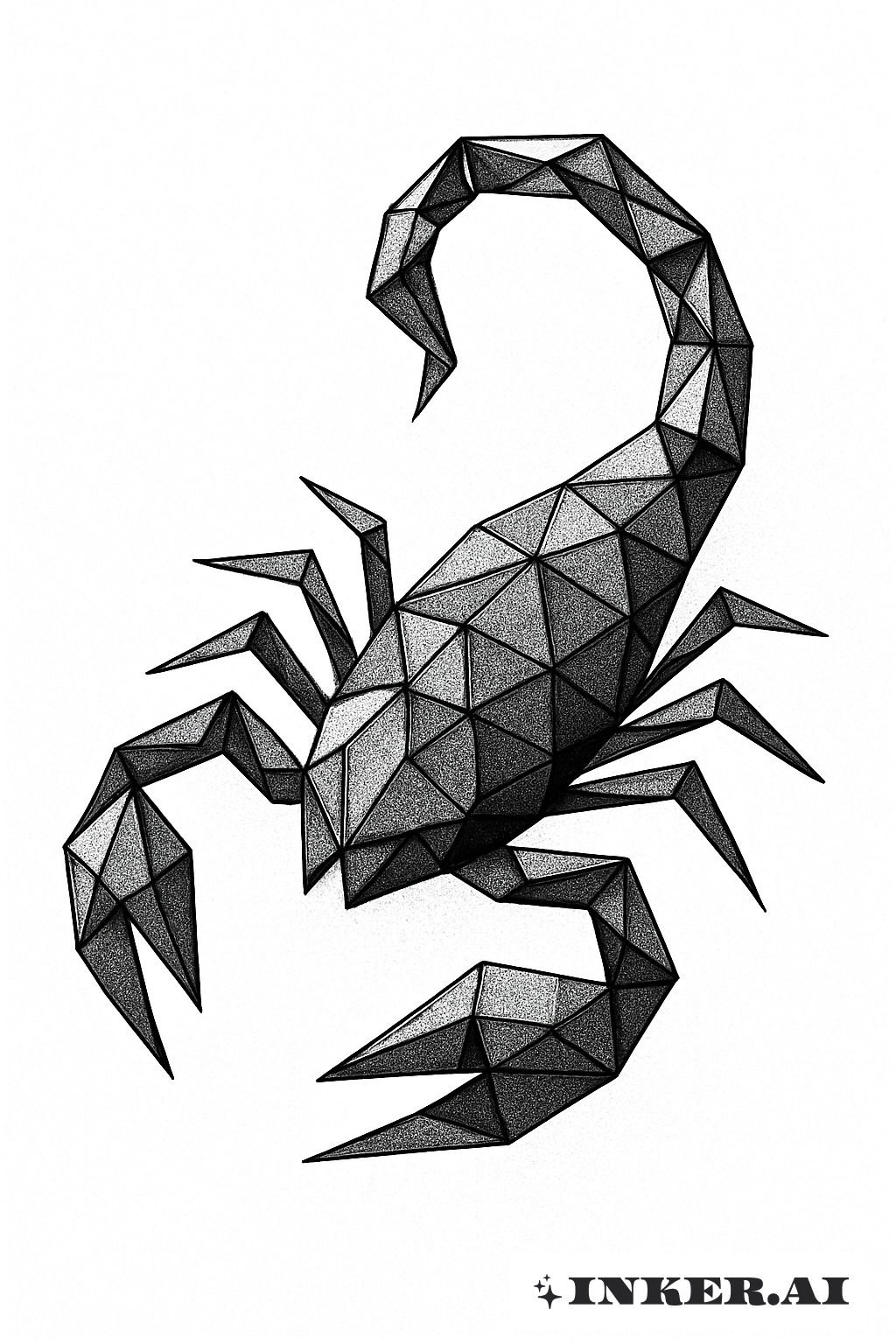The Abstracted Geometric Scorpio