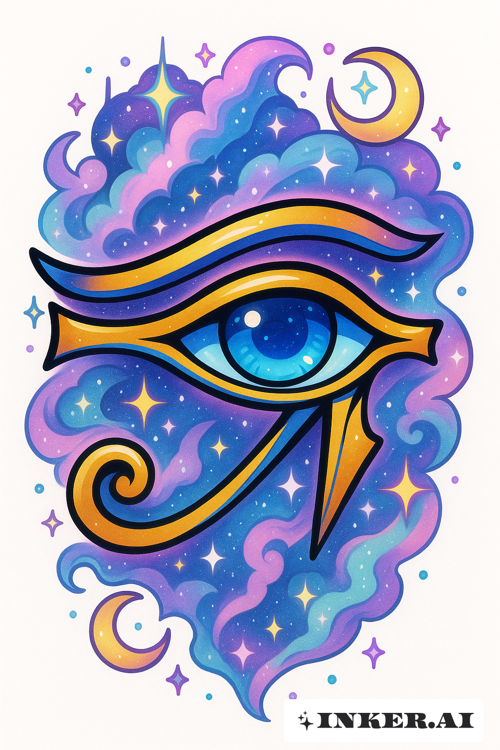 星空下的荷鲁斯之眼