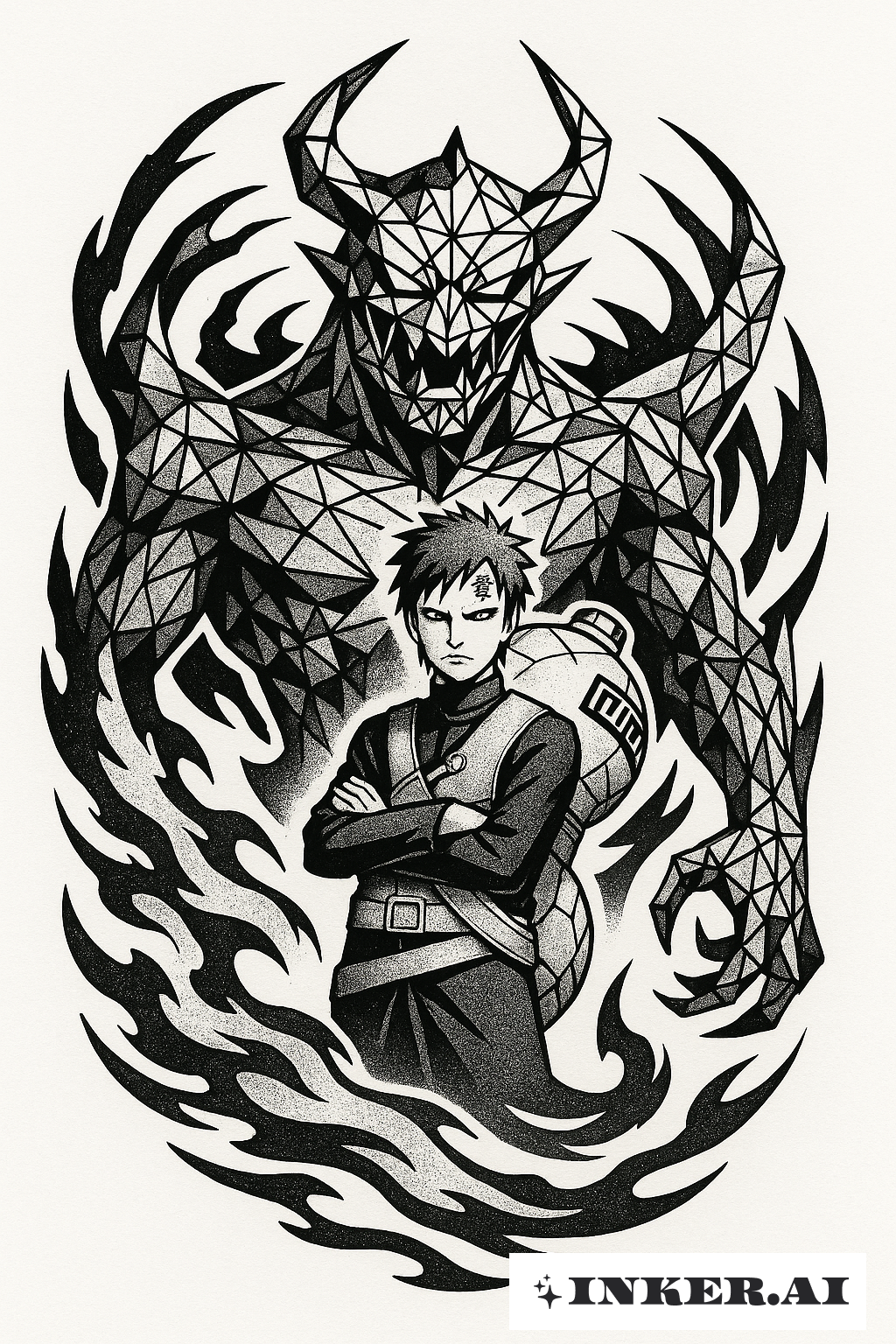 Gaara Und Der Geometrische Dämon