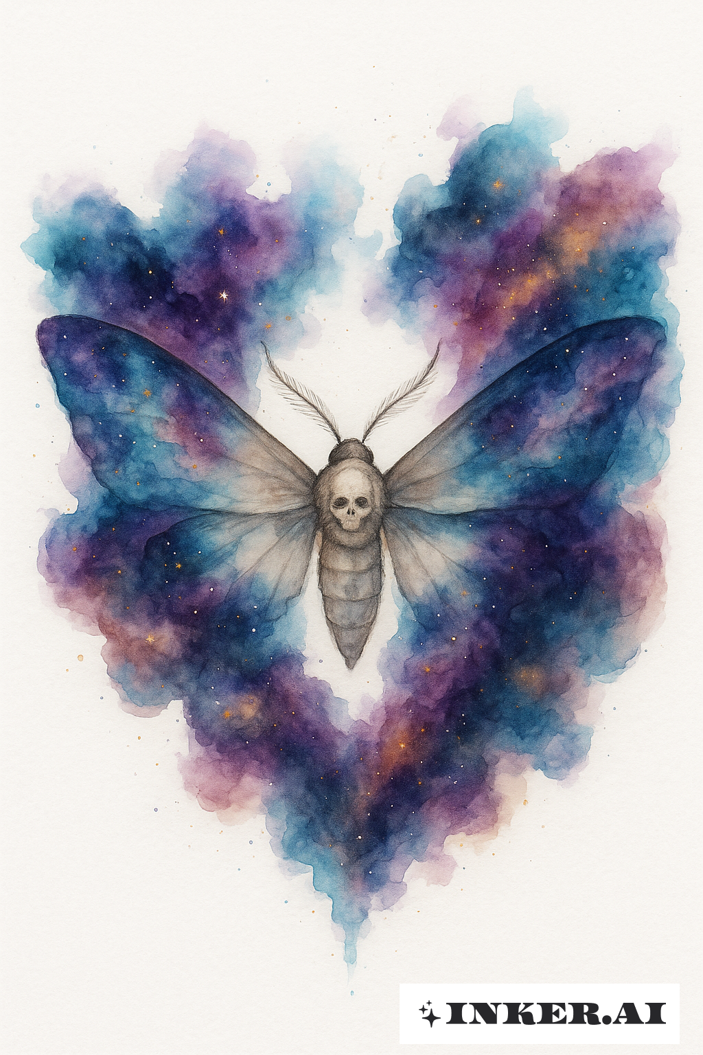 Nebula Wings Of The Death Moth