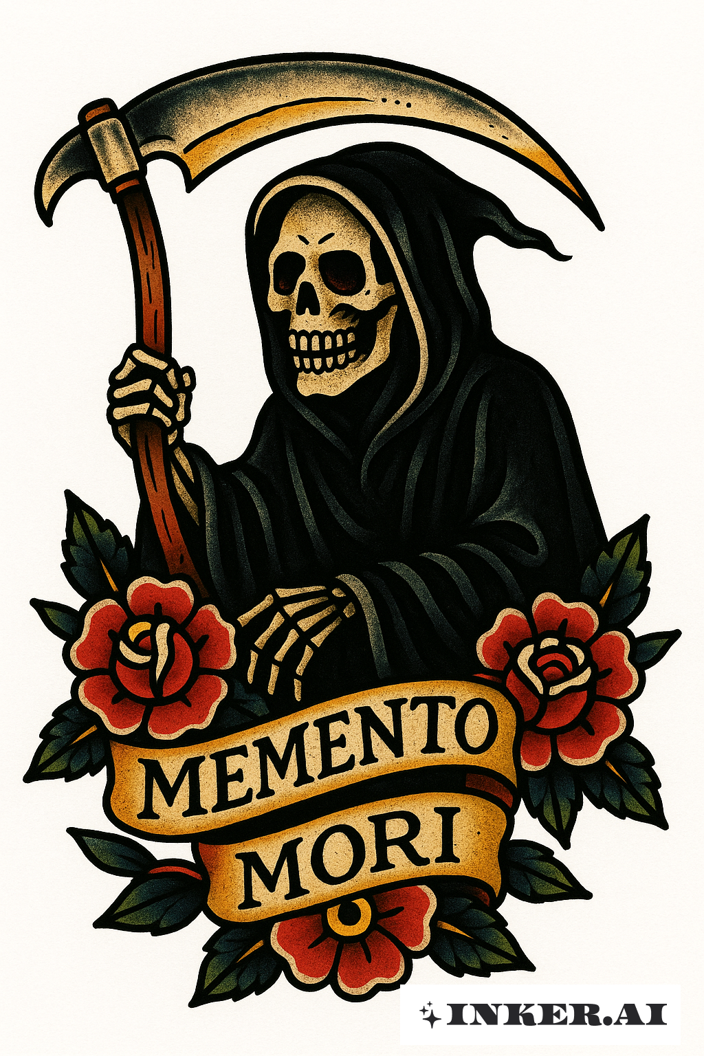 The Reaper's Scythe Memento Mori
