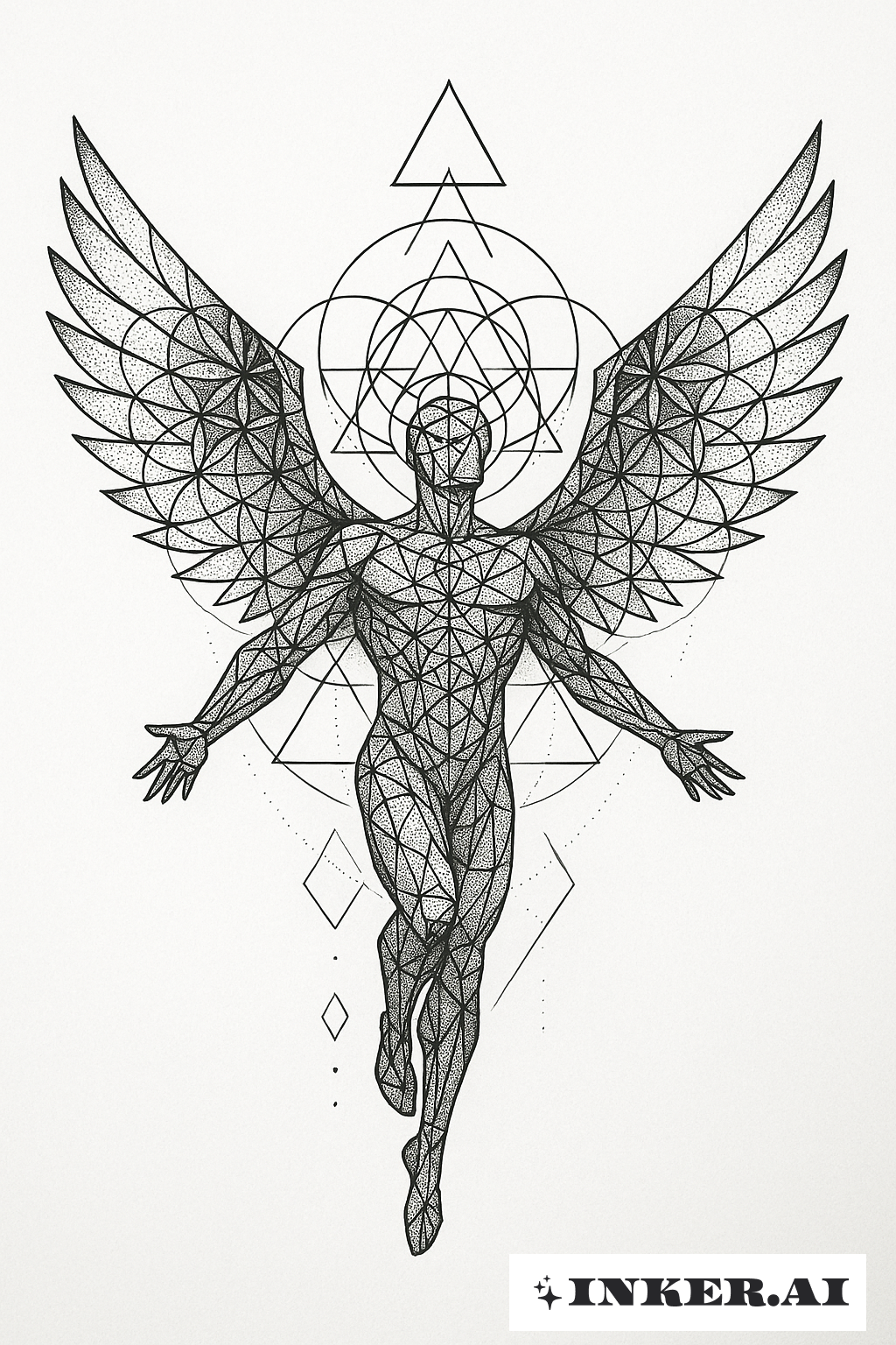 聖なる幾何学から鍛えられたイカロス