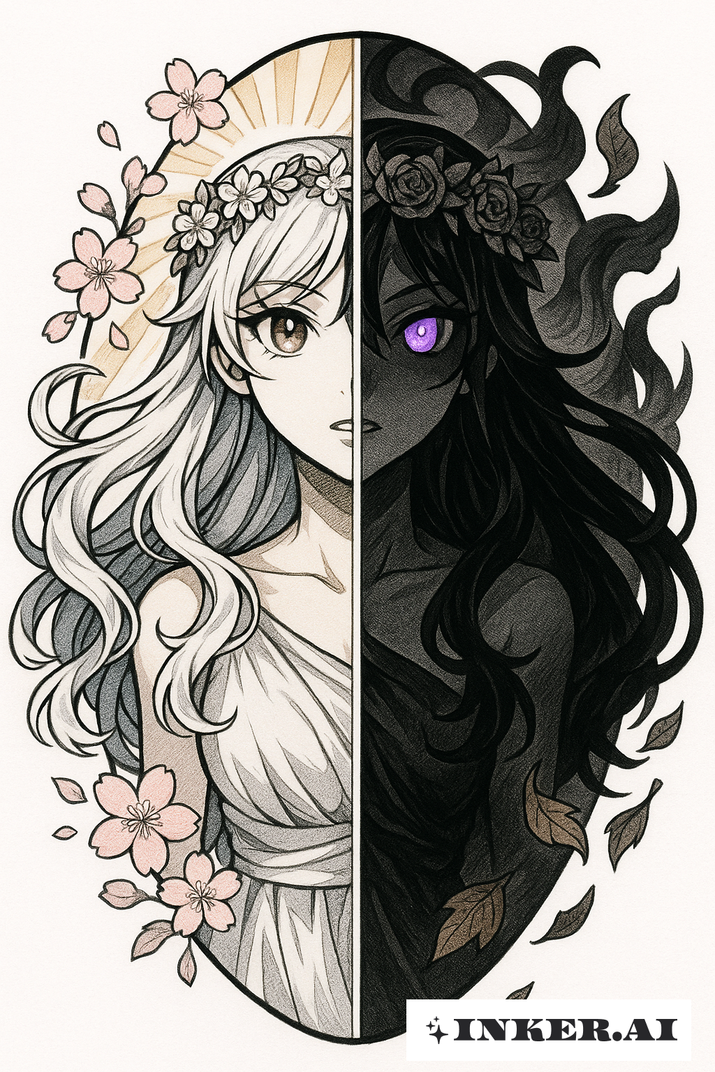 Persephone's Transformation From Light To Dark