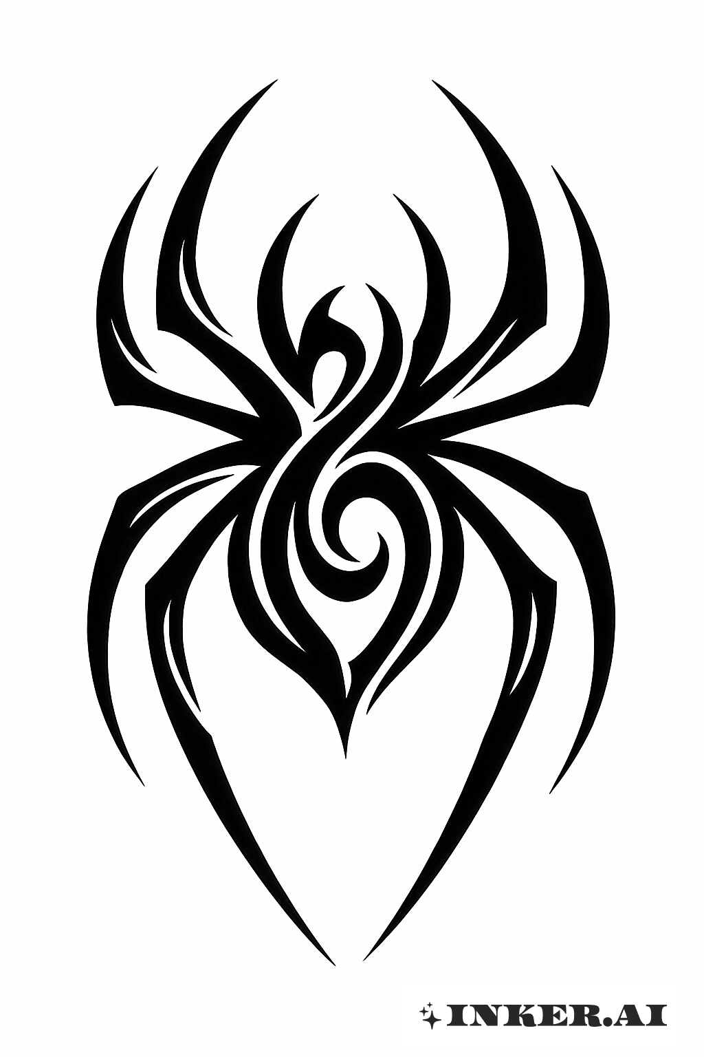 Líneas fluidas de la Araña del Fantasma