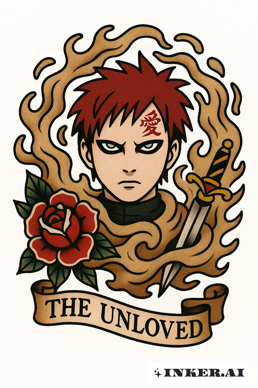 Der ungeliebte Gaara und sein Sand