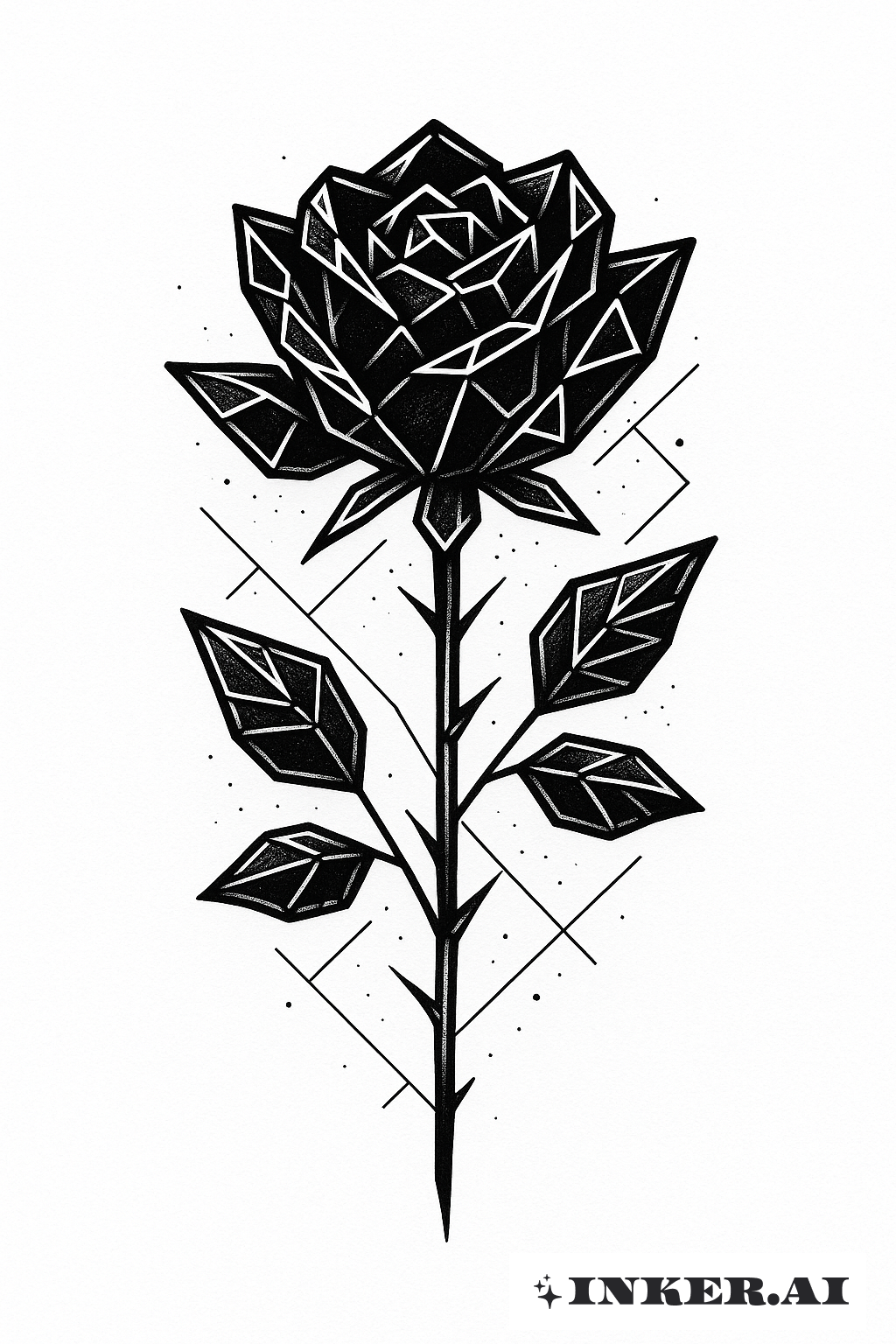 The Crystalline Form Of A Black Rose