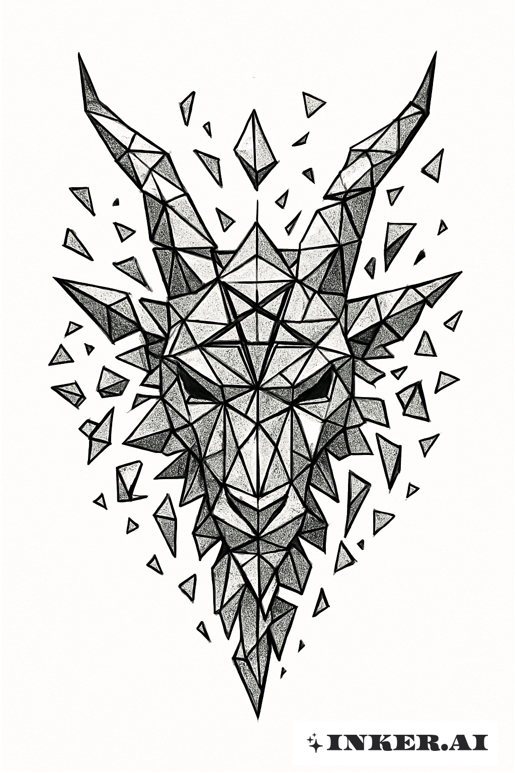 Baphomet Hình Học Phân Mảnh