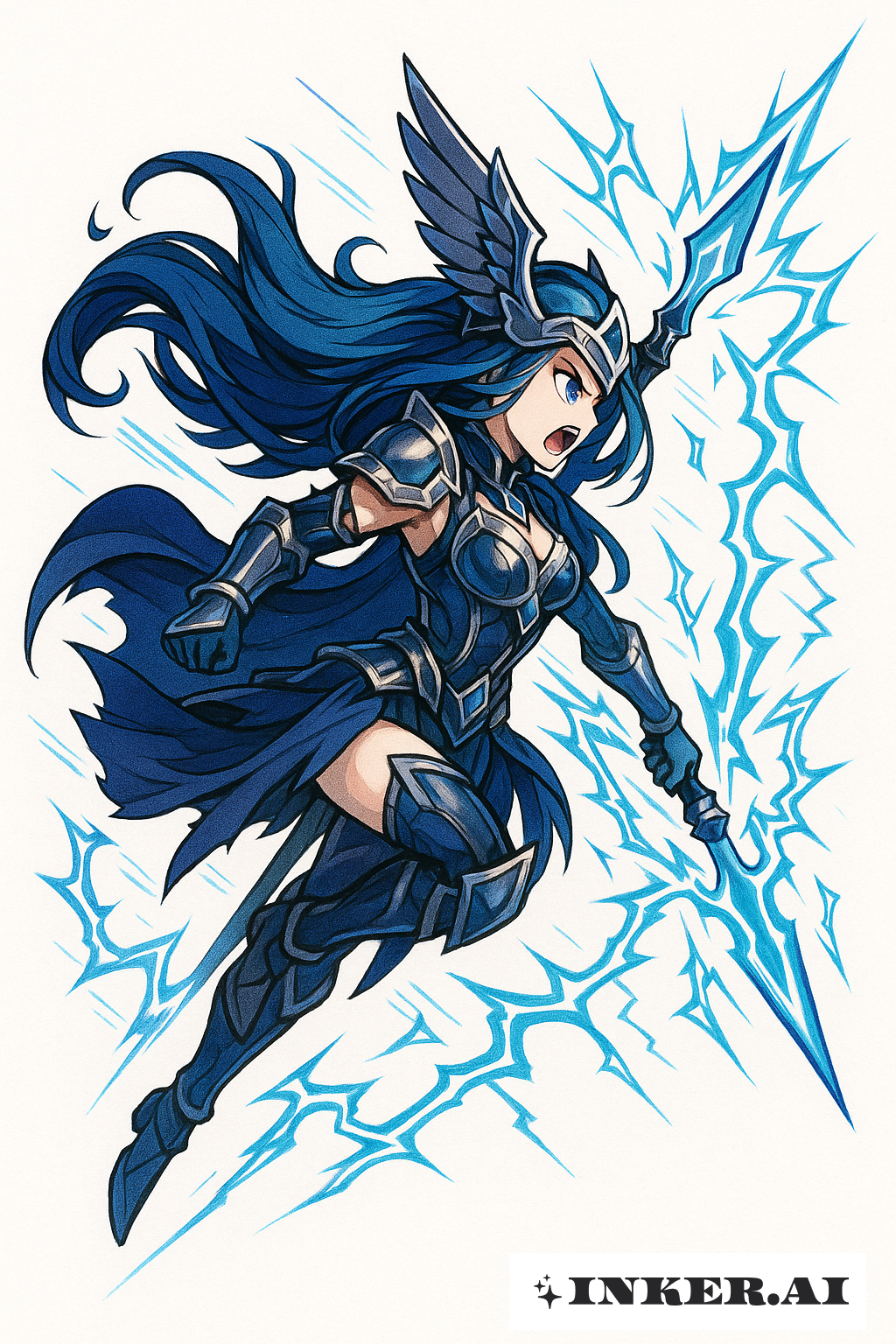 Valkyrie's Lightning Fast Spear Strike