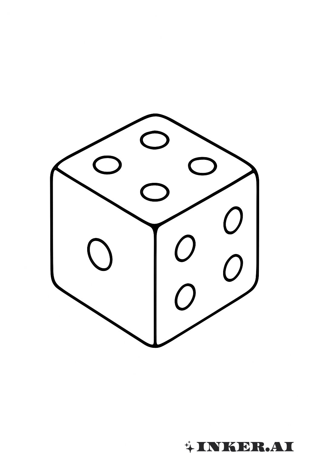 A Simple Outline of a Single Dice