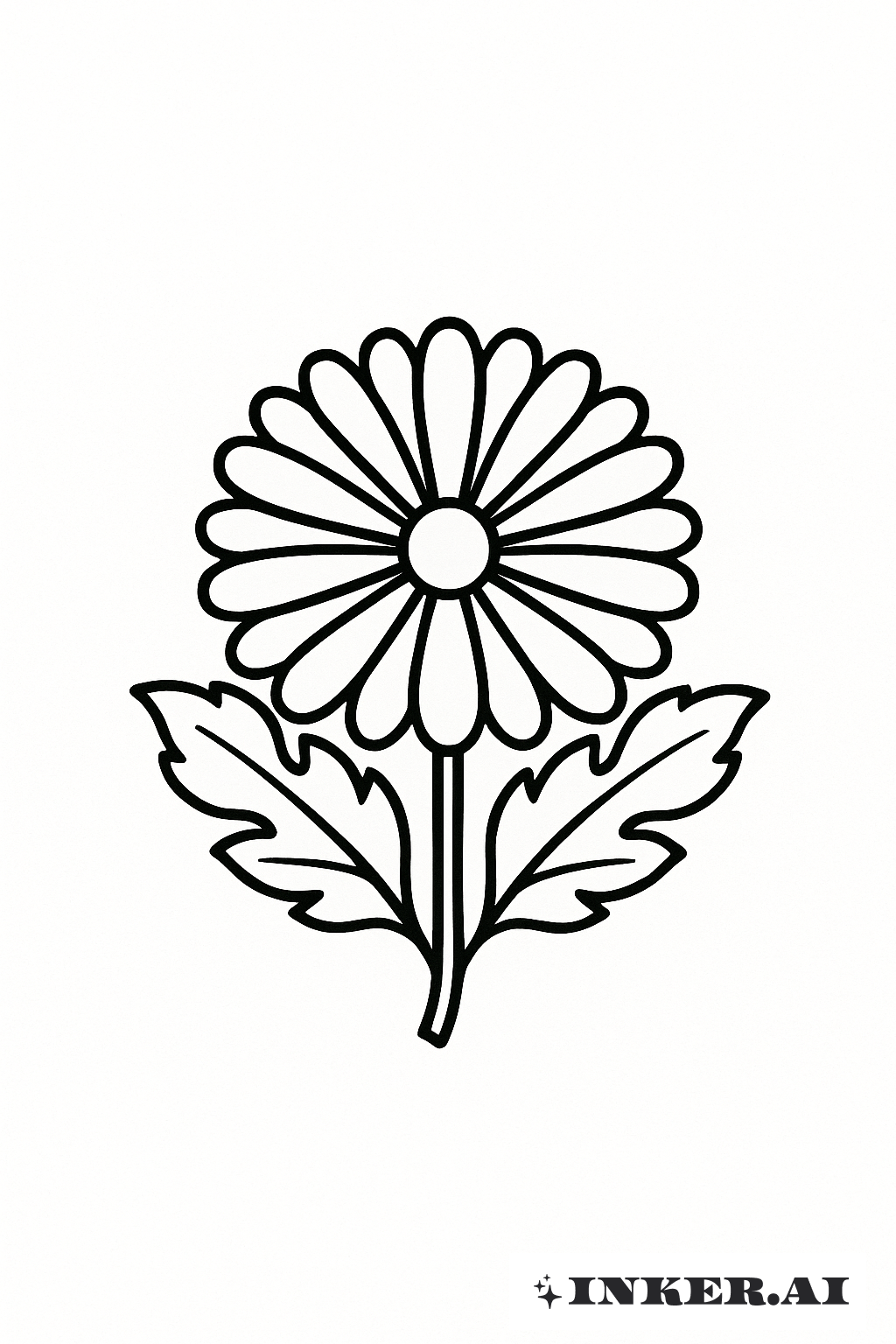 Das einfache Chrysanthemen-Wappen eines Yakuza