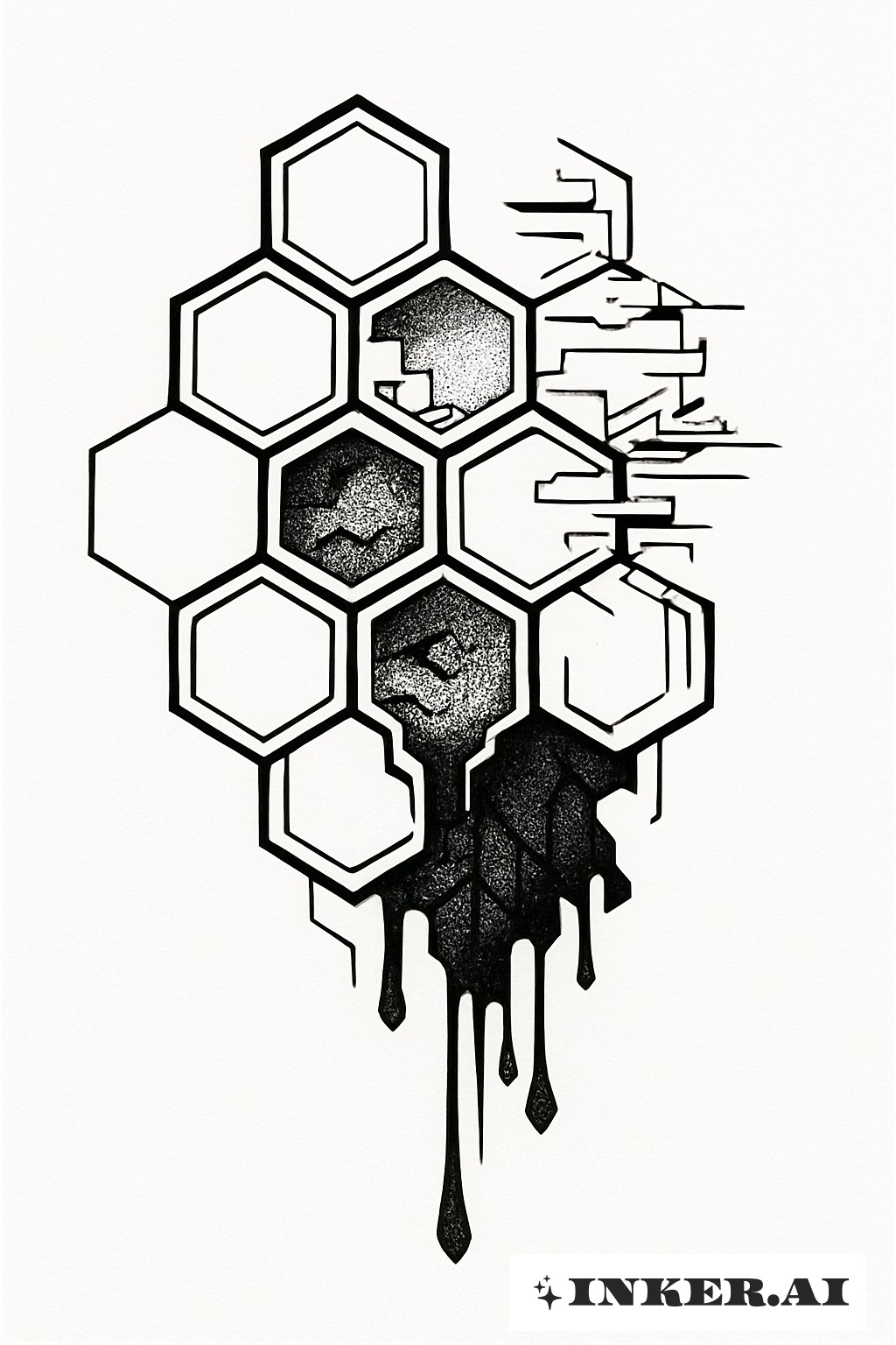 Rayon de Miel Infecté avec Cellules Glitchées