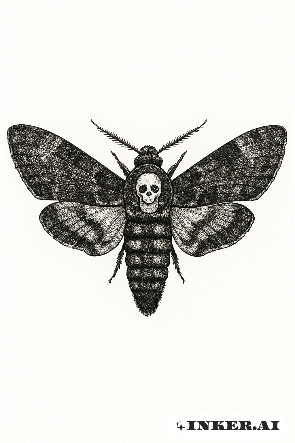 O Traça-da-Caveira Stick And Poke