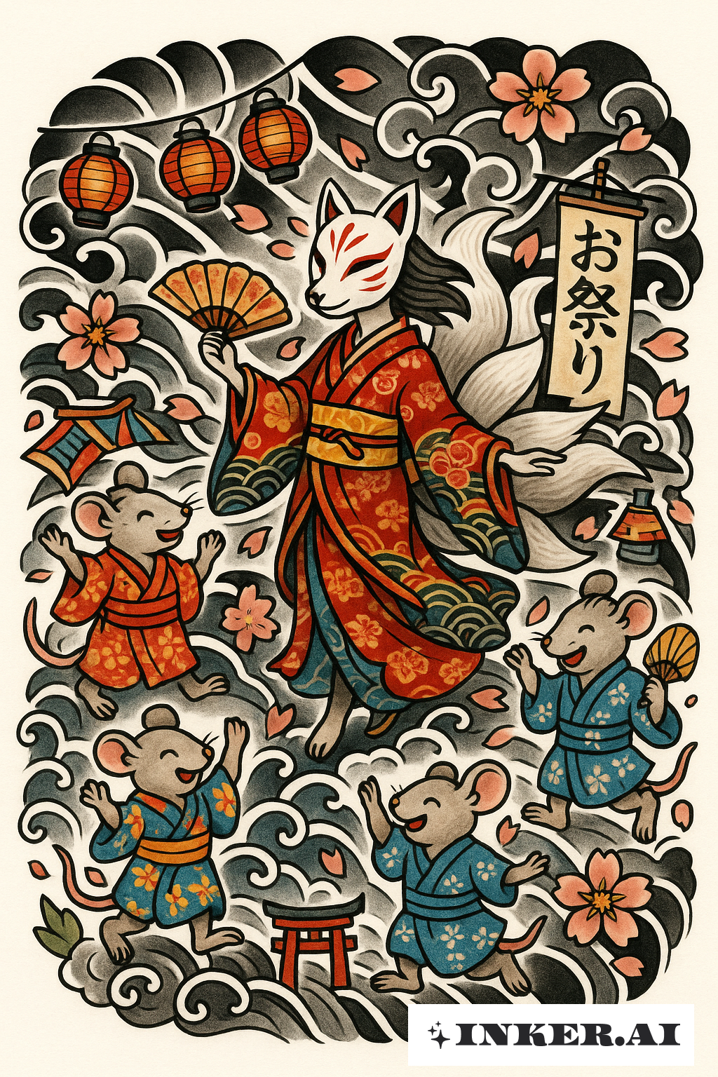Mouse Town's Kitsune Festival
