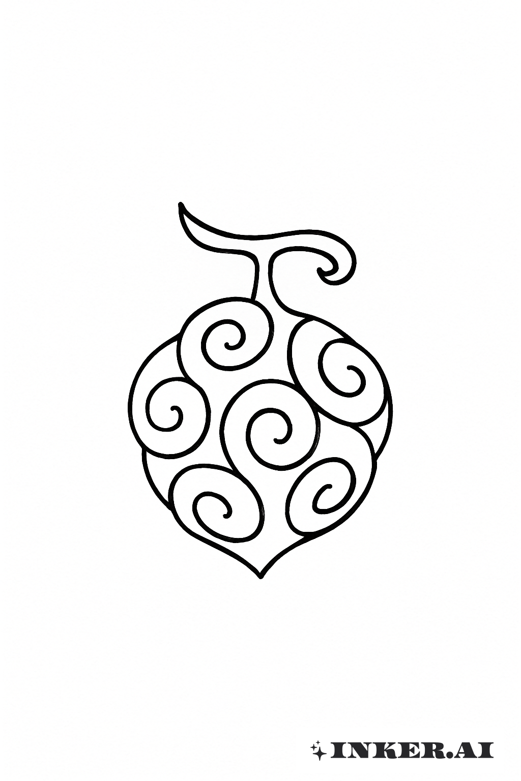 ミニマリストな悪魔の実シェイプ