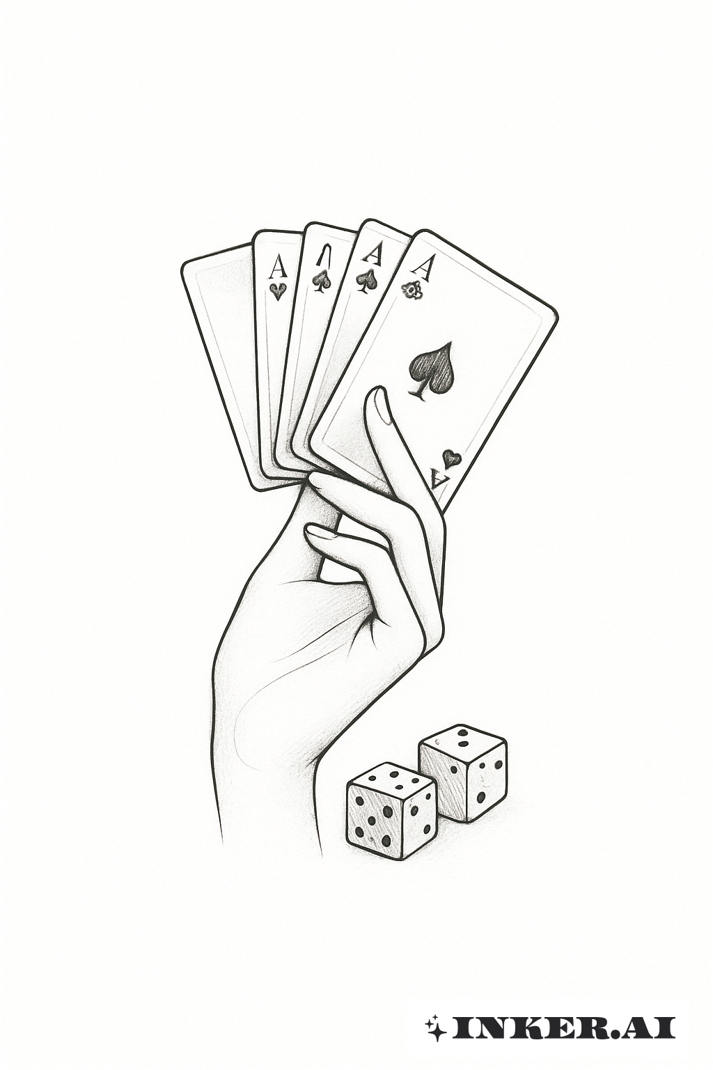A Delicate Hand of Cards and a Pair of Dice