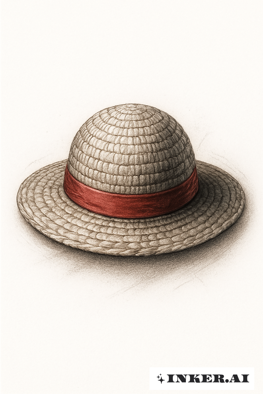 実際的なワンピースの麦わら帽子の質感