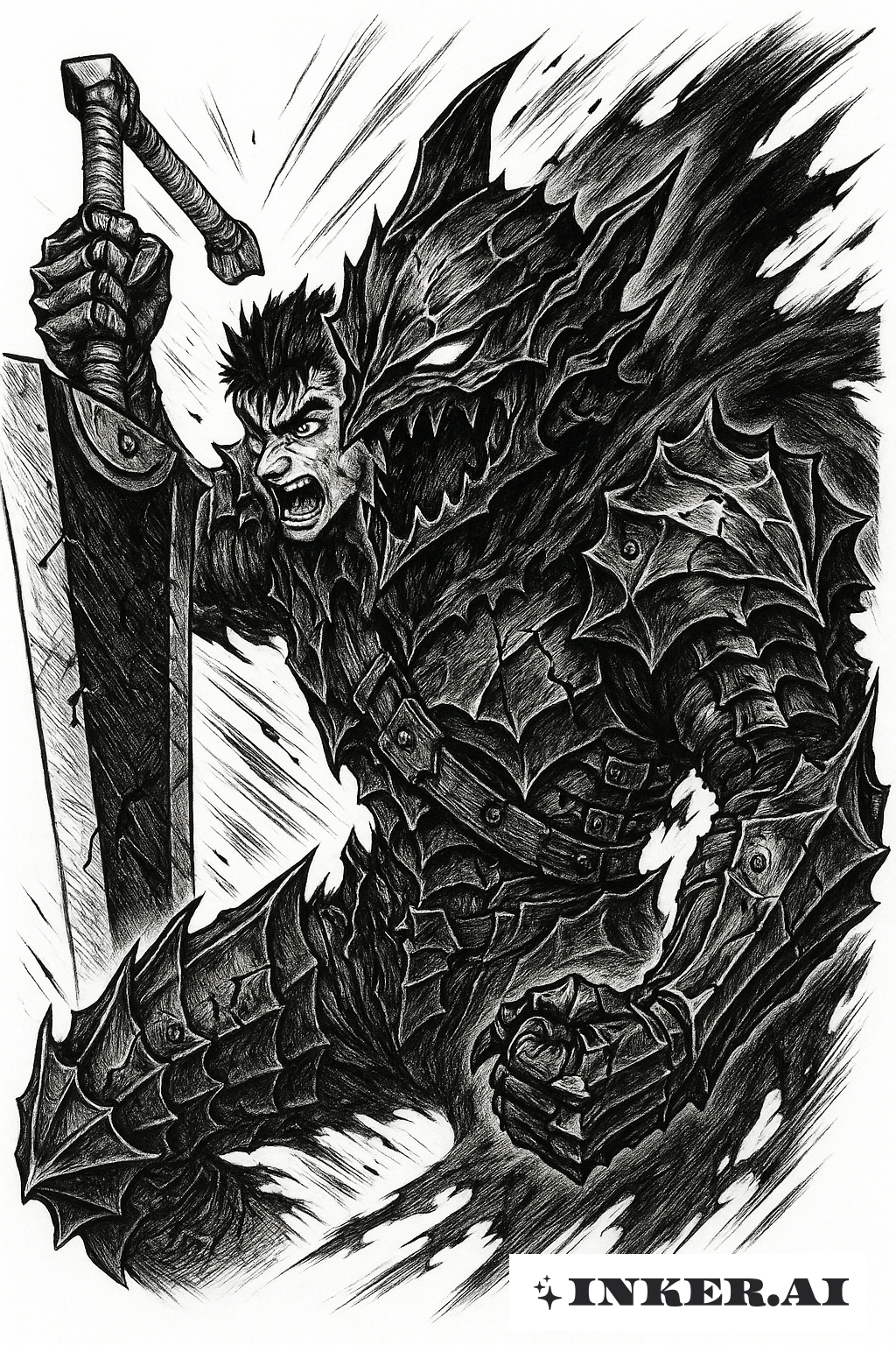 Guts' Rasende Berserker-Rüstung