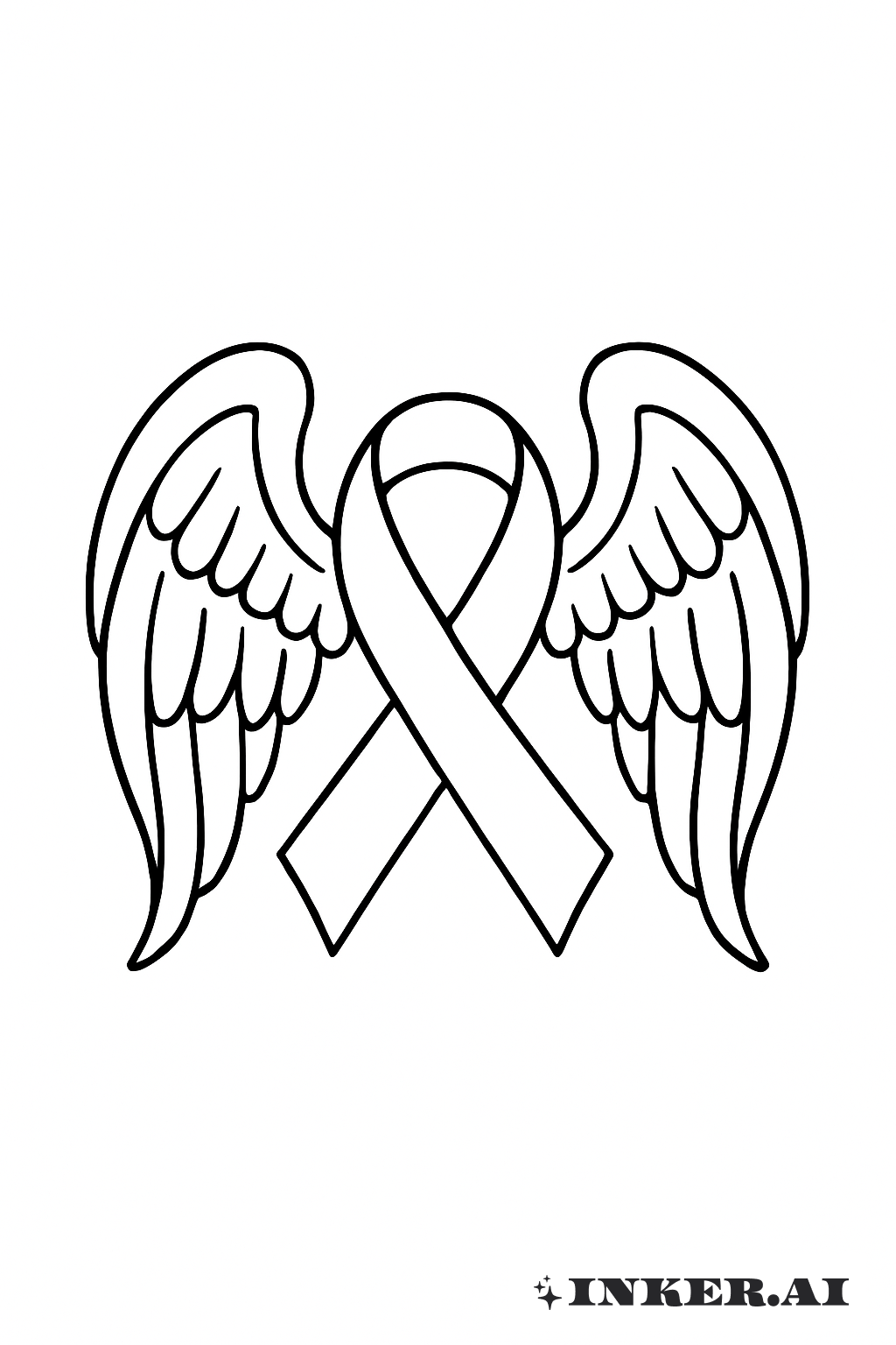 Pink Ribbon Tattoo - Etsy, image size:1024x1536