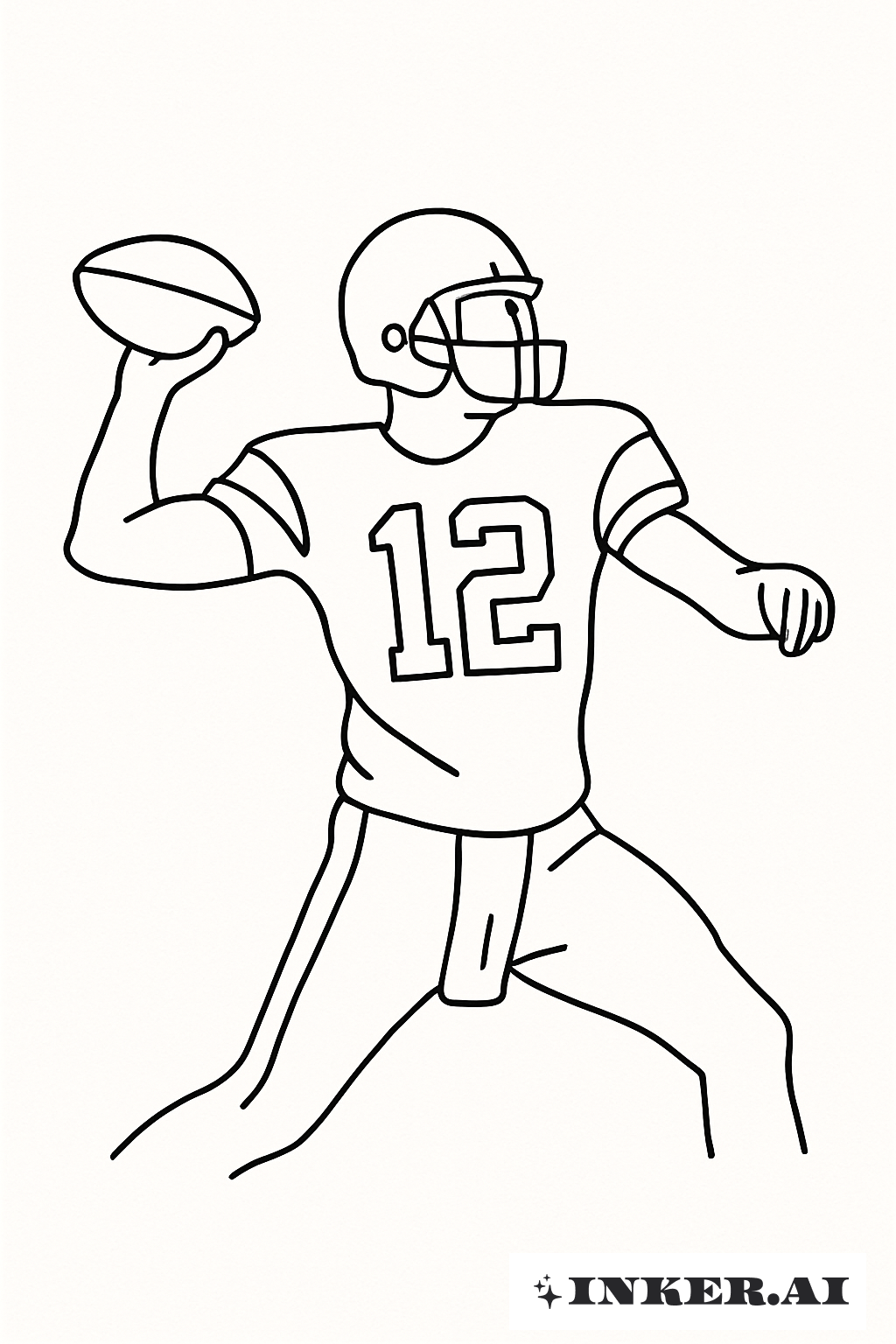 愛倫·羅傑斯投擲的極簡描繪