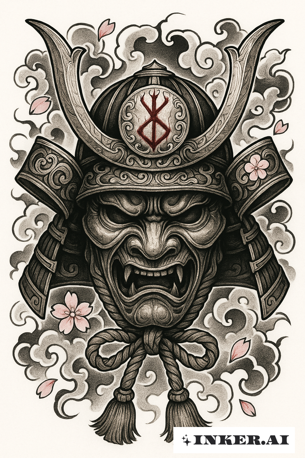 帶有獻祭烙印的武士頭盔