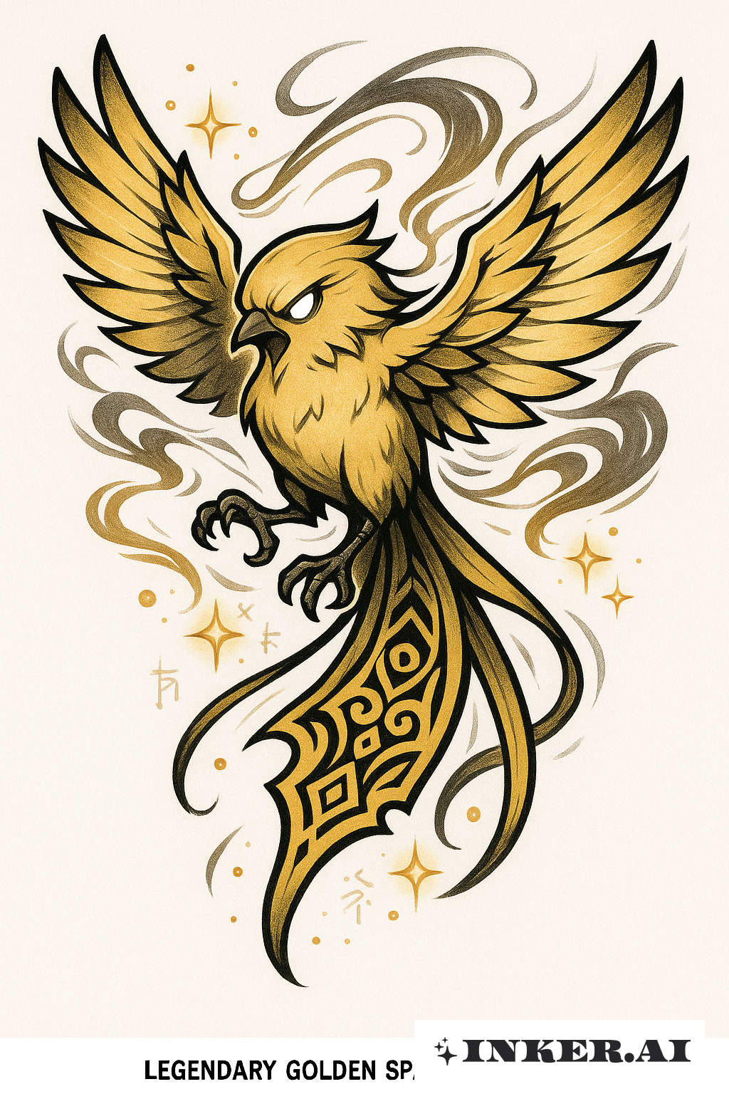 The Legendary Golden Sparrow Spirit