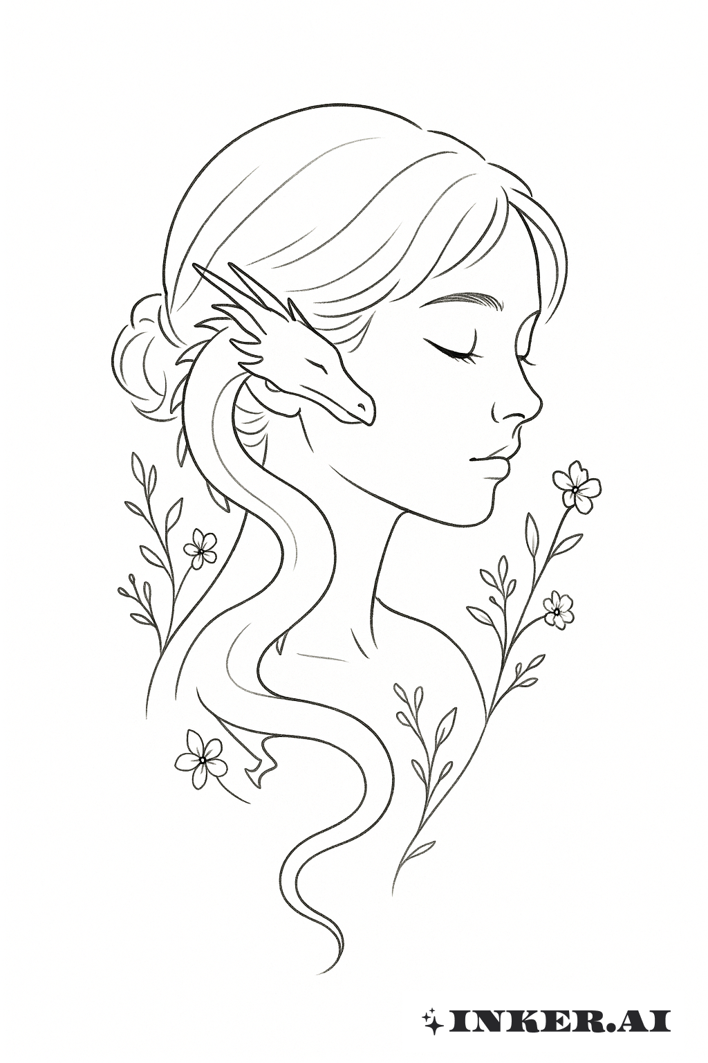 La Fille au Doux Murmure du Dragon