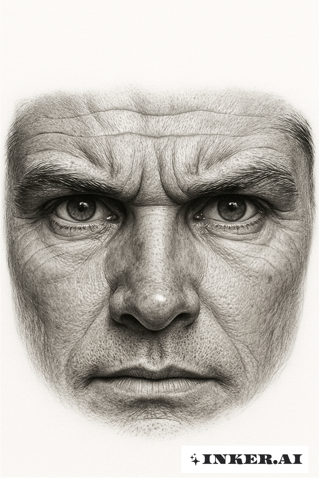 피트 헥세스의 눈에 대한 클로즈업