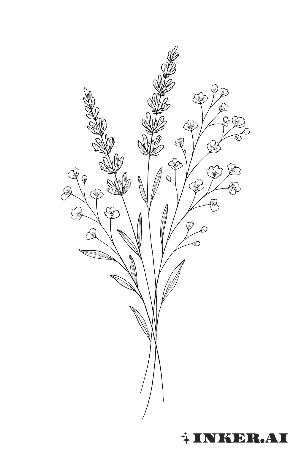Delicate Lavender And Baby's Breath Bouquet