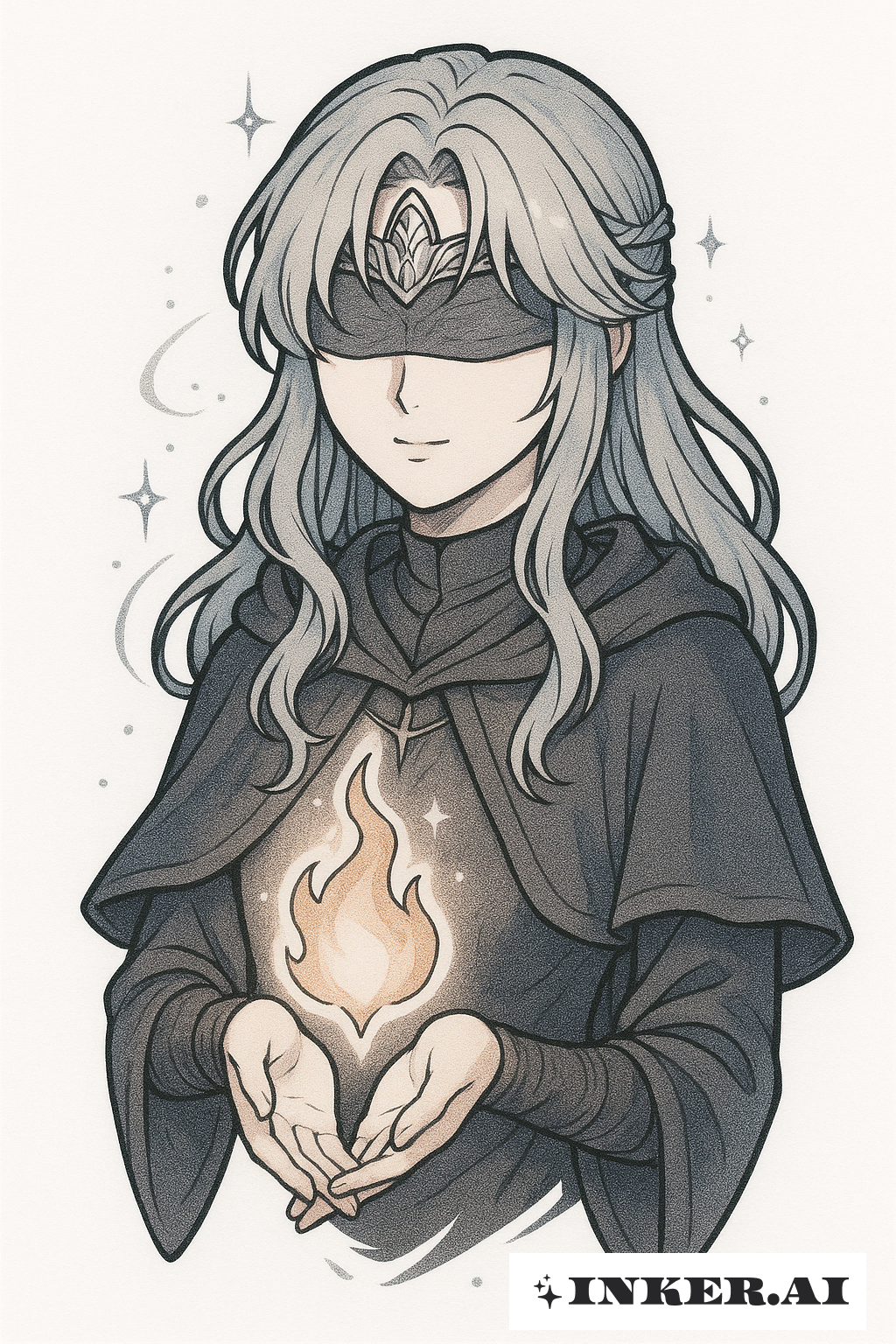 Regard Doux de la Gardienne du Feu de Dark Souls