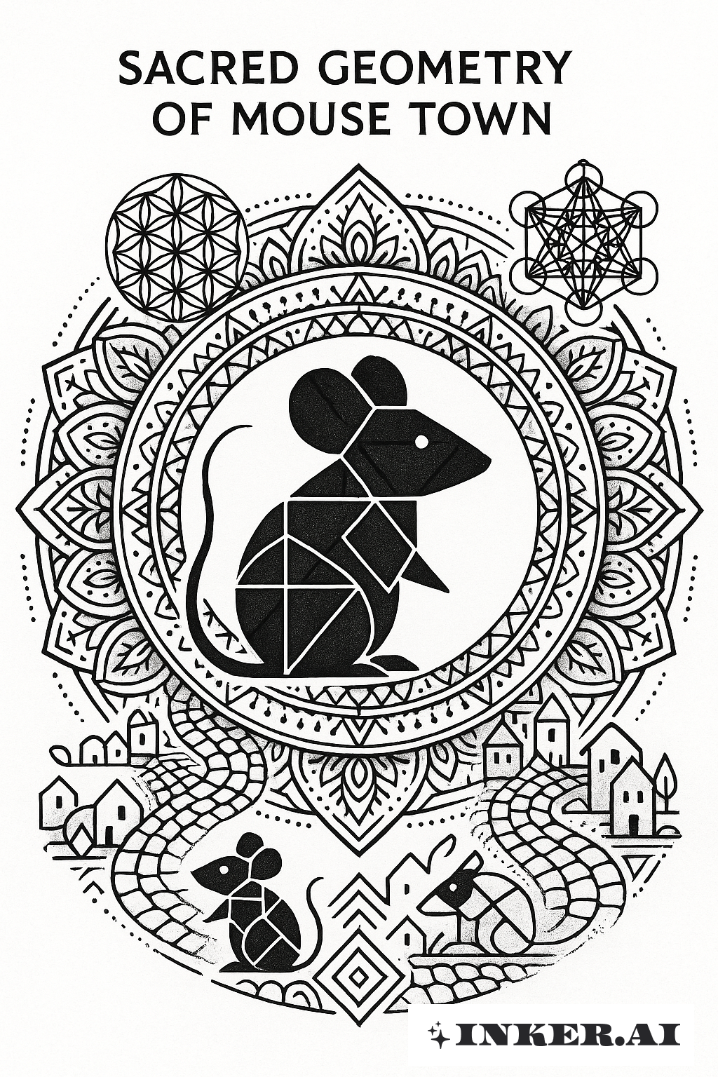 Sacred Geometry of Mouse Town