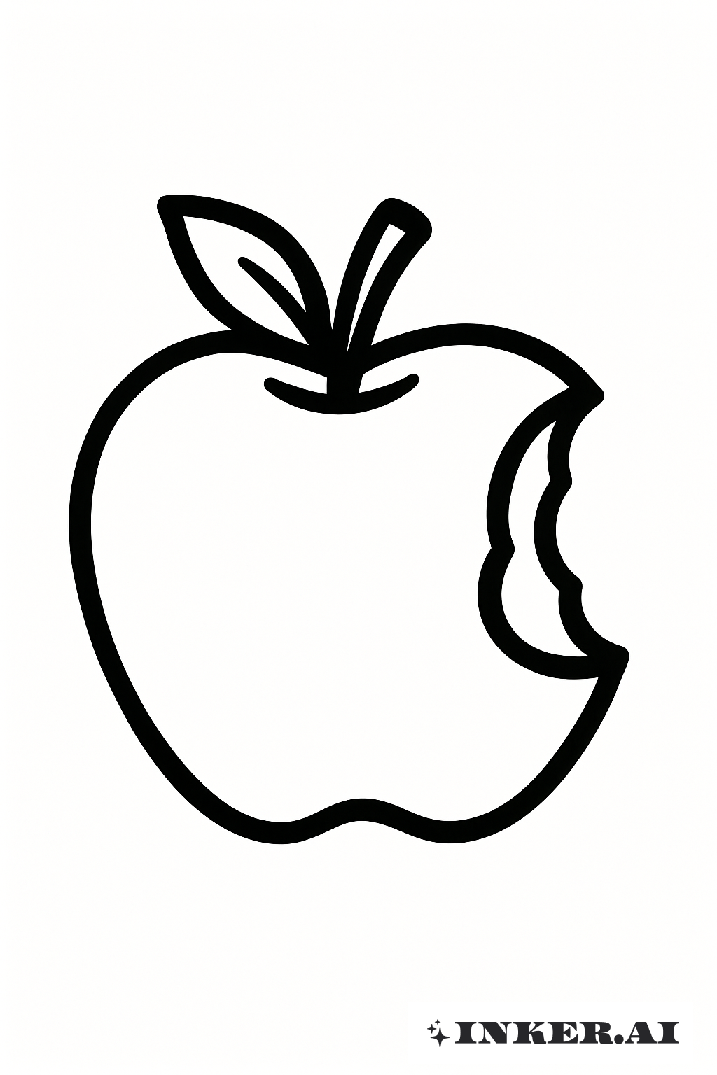 A Bitten Bad Apple Icon