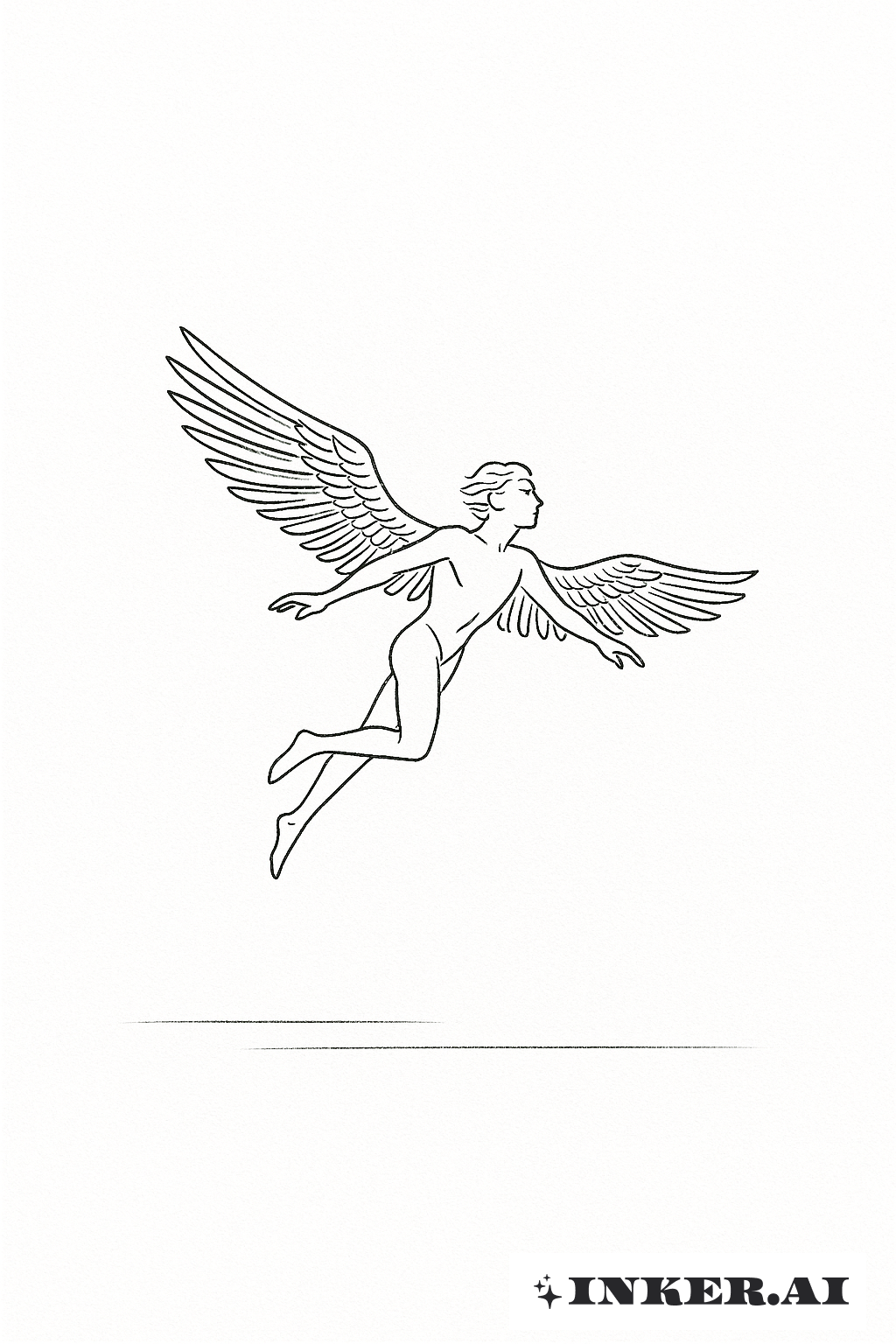 空を翔るイカロスの儚き一瞥