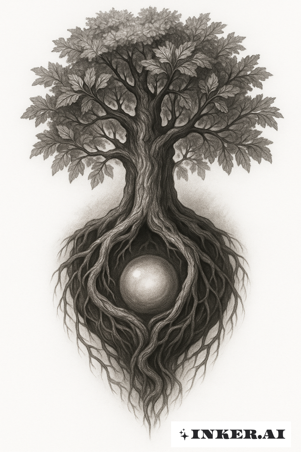 Baum des Lebens Schoß