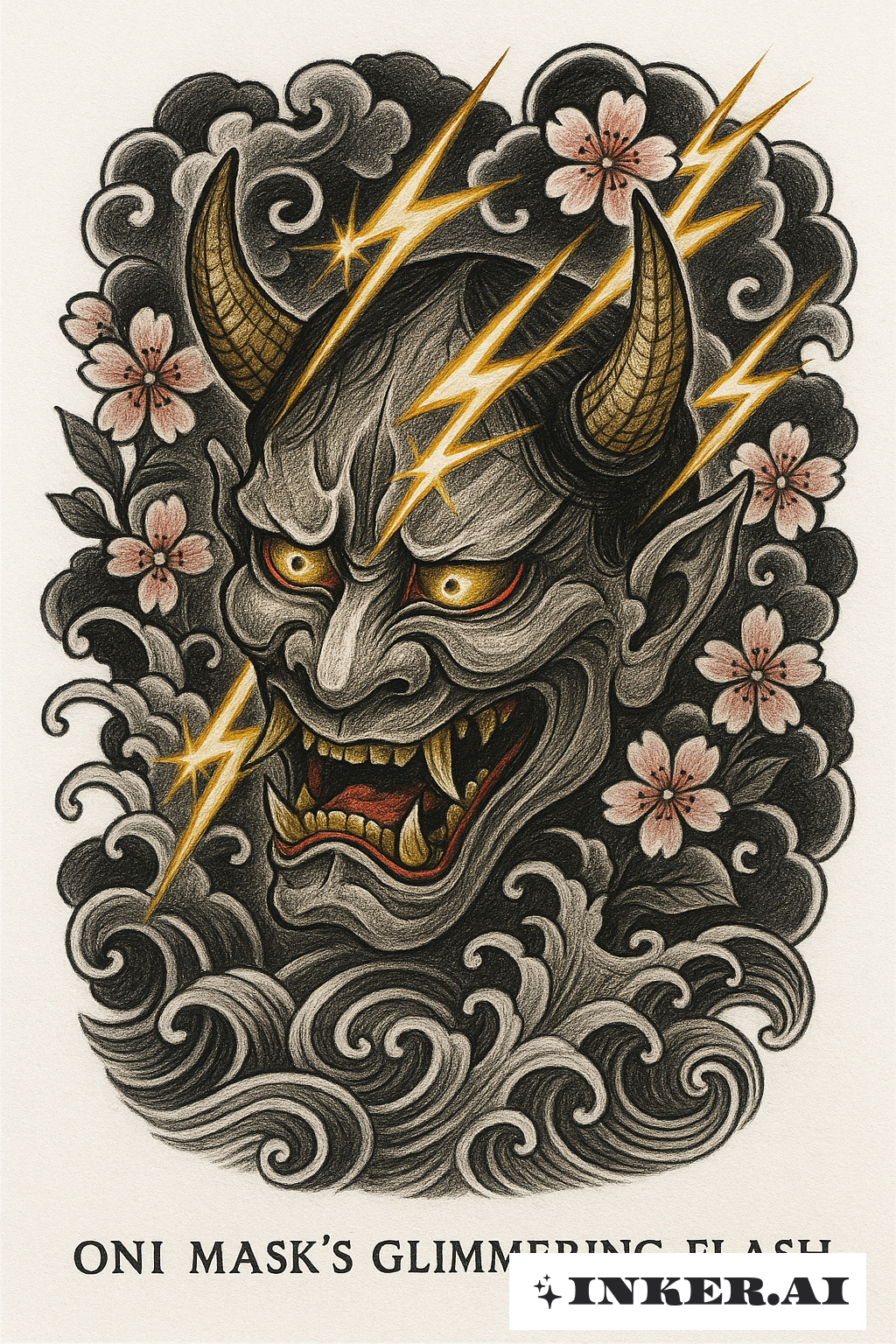 Chớp Lóe của Mặt Nạ Oni