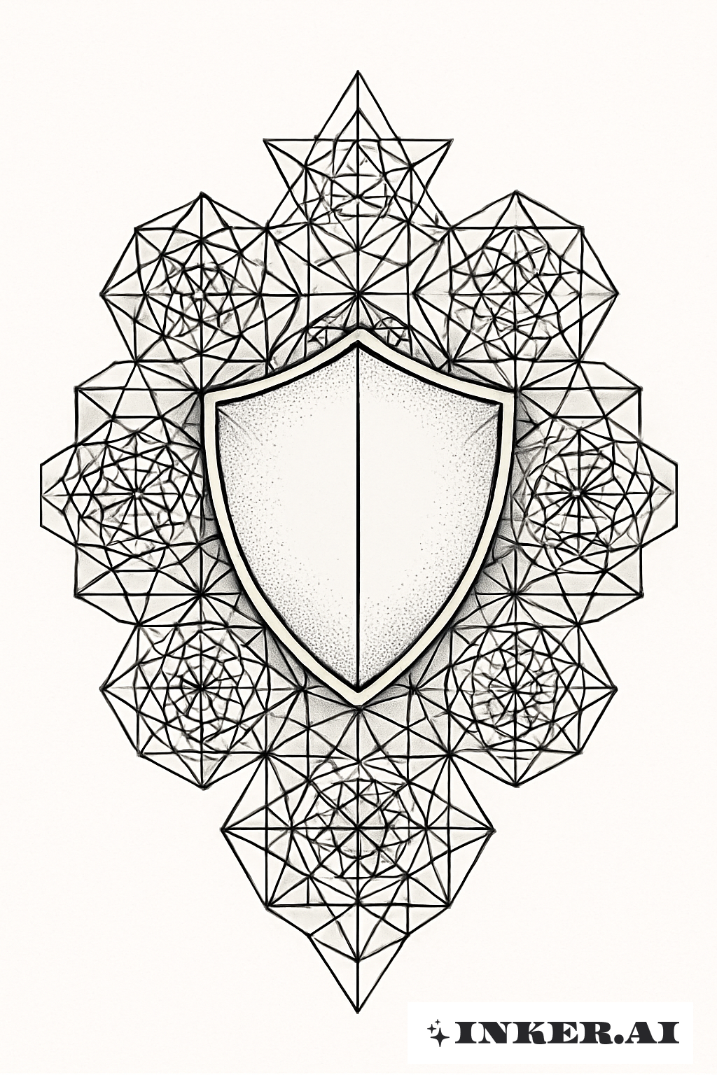 헤그세스의 성스러운 기하학 방패