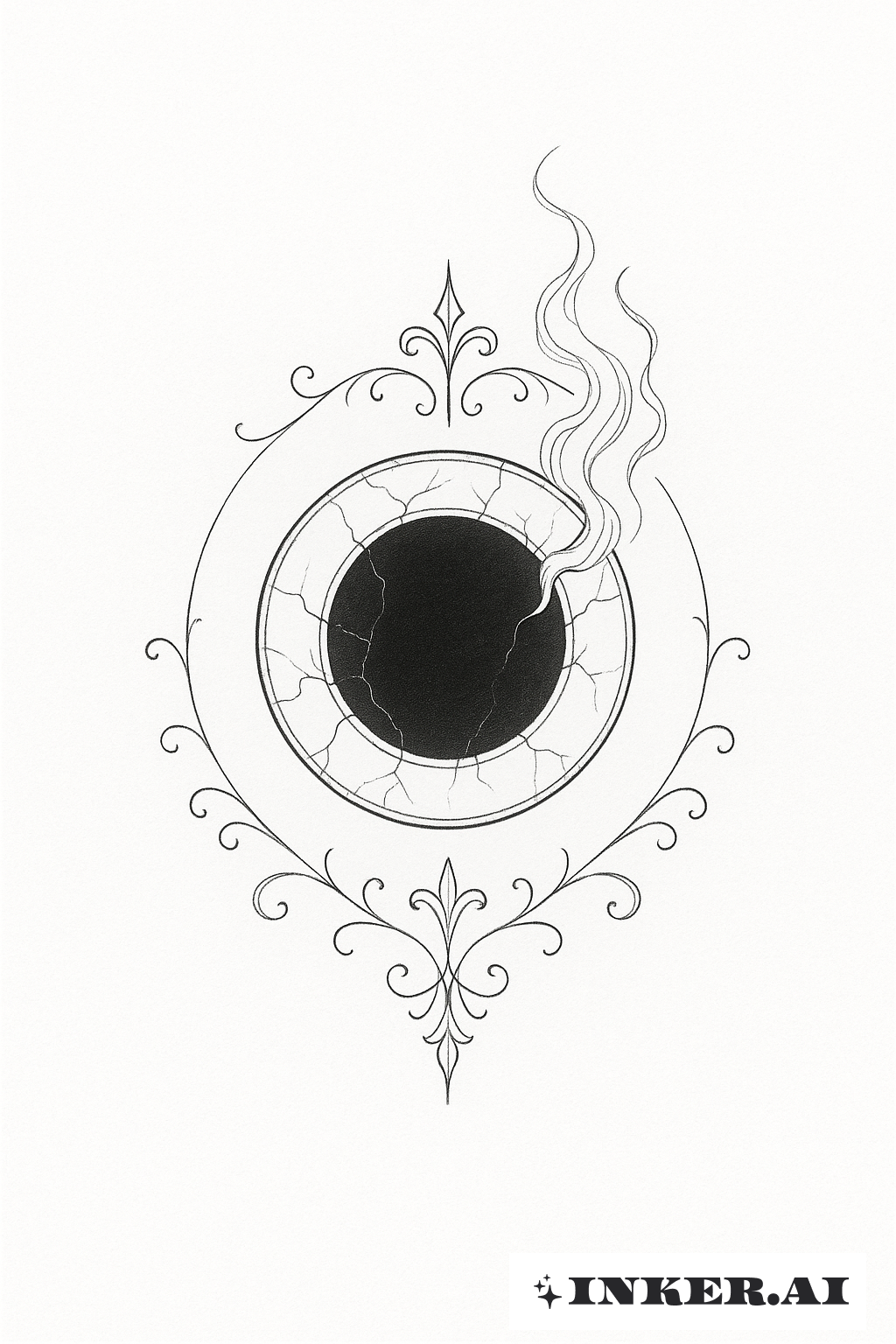 Le Signe Sombre Maudit des Âmes Sombres