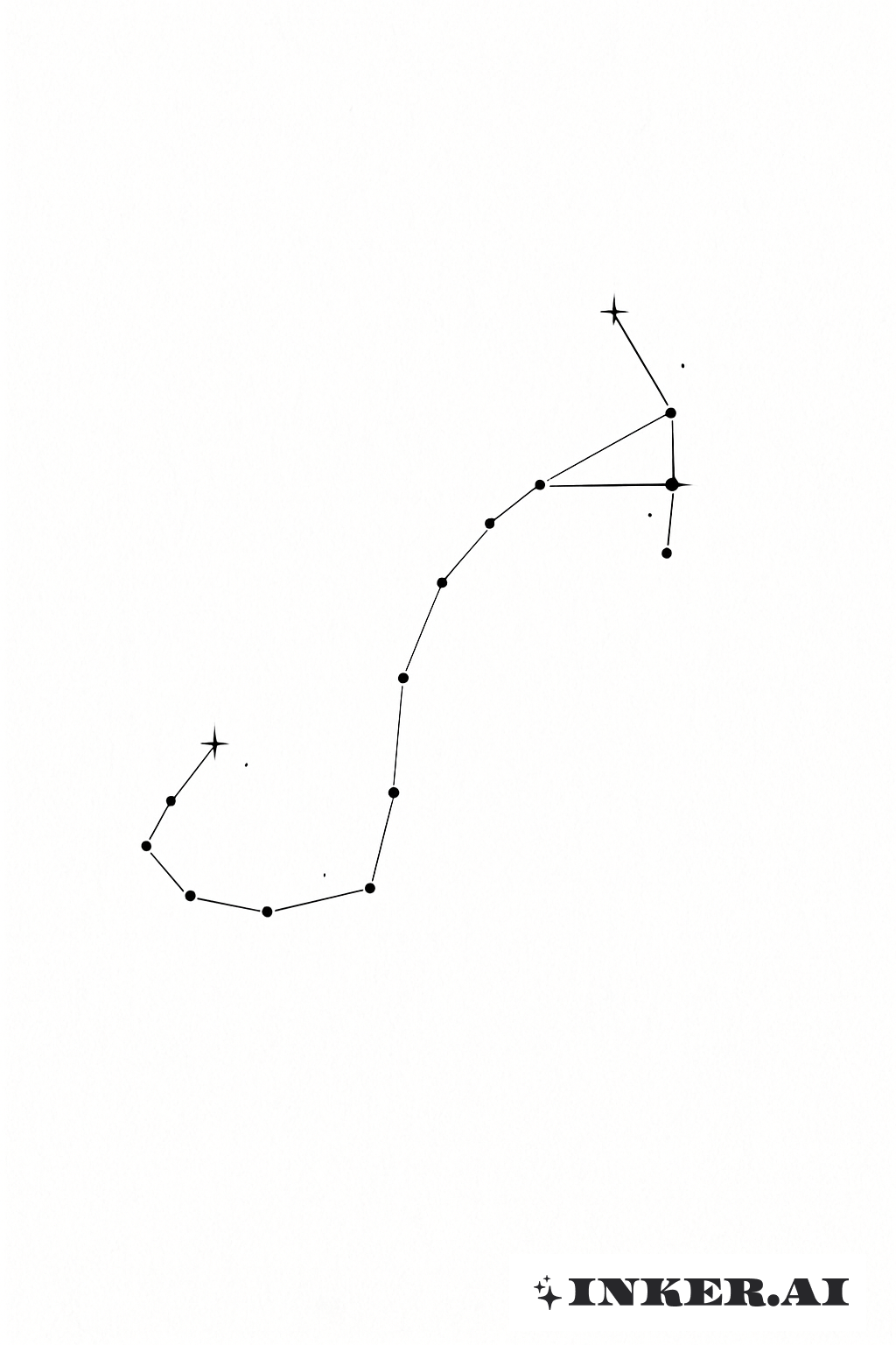 A Delicate Scorpio Constellation