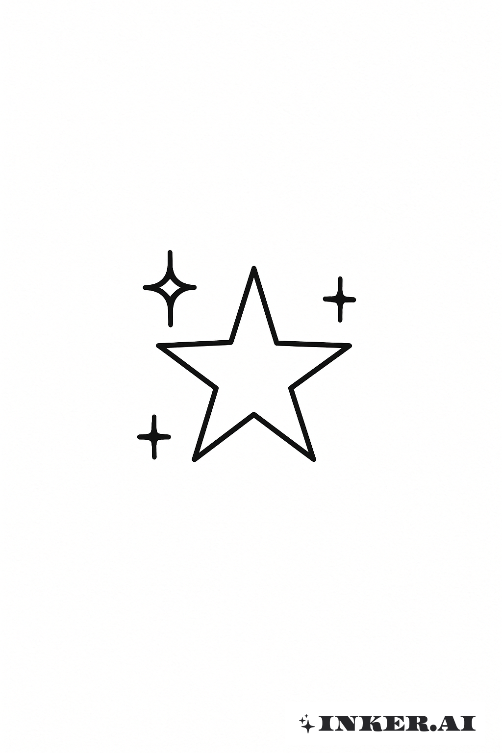 Lấp lánh Ngôi Sao Nhỏ Đơn Giản