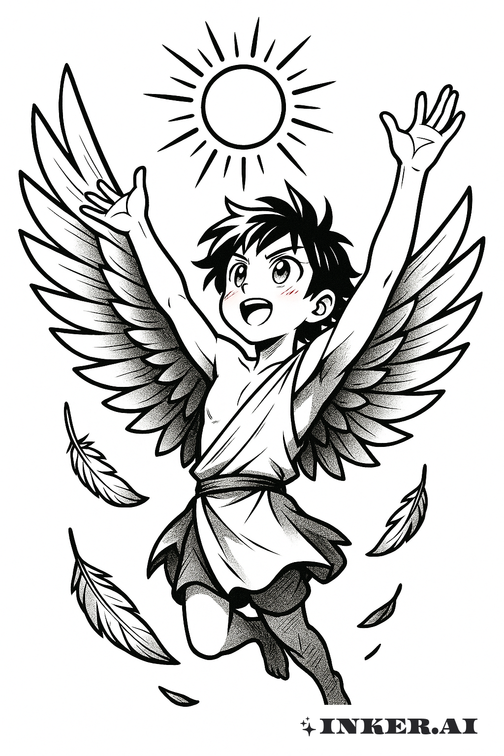 若きイカロスの太陽への飛翔