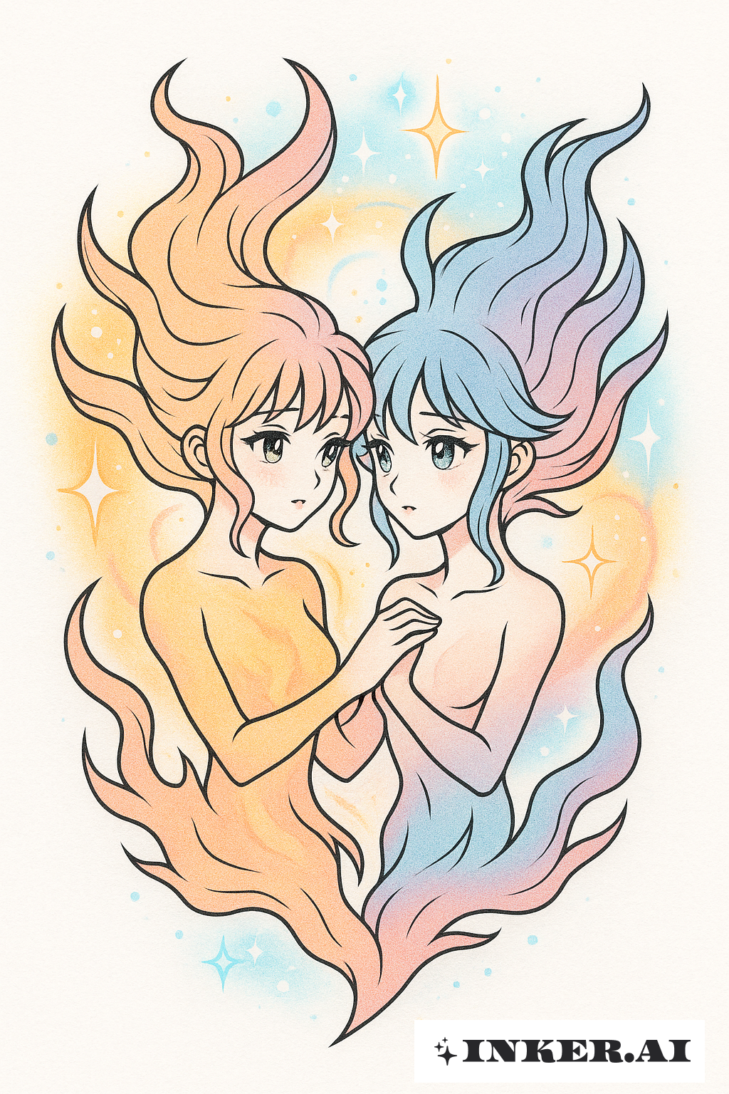 Connected Souls Of The Twin Flame