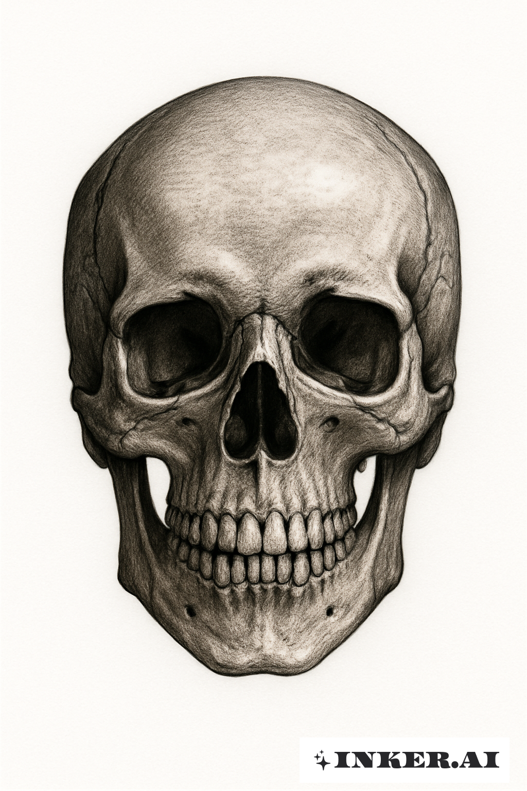 리얼리즘 해골과 블랙아웃