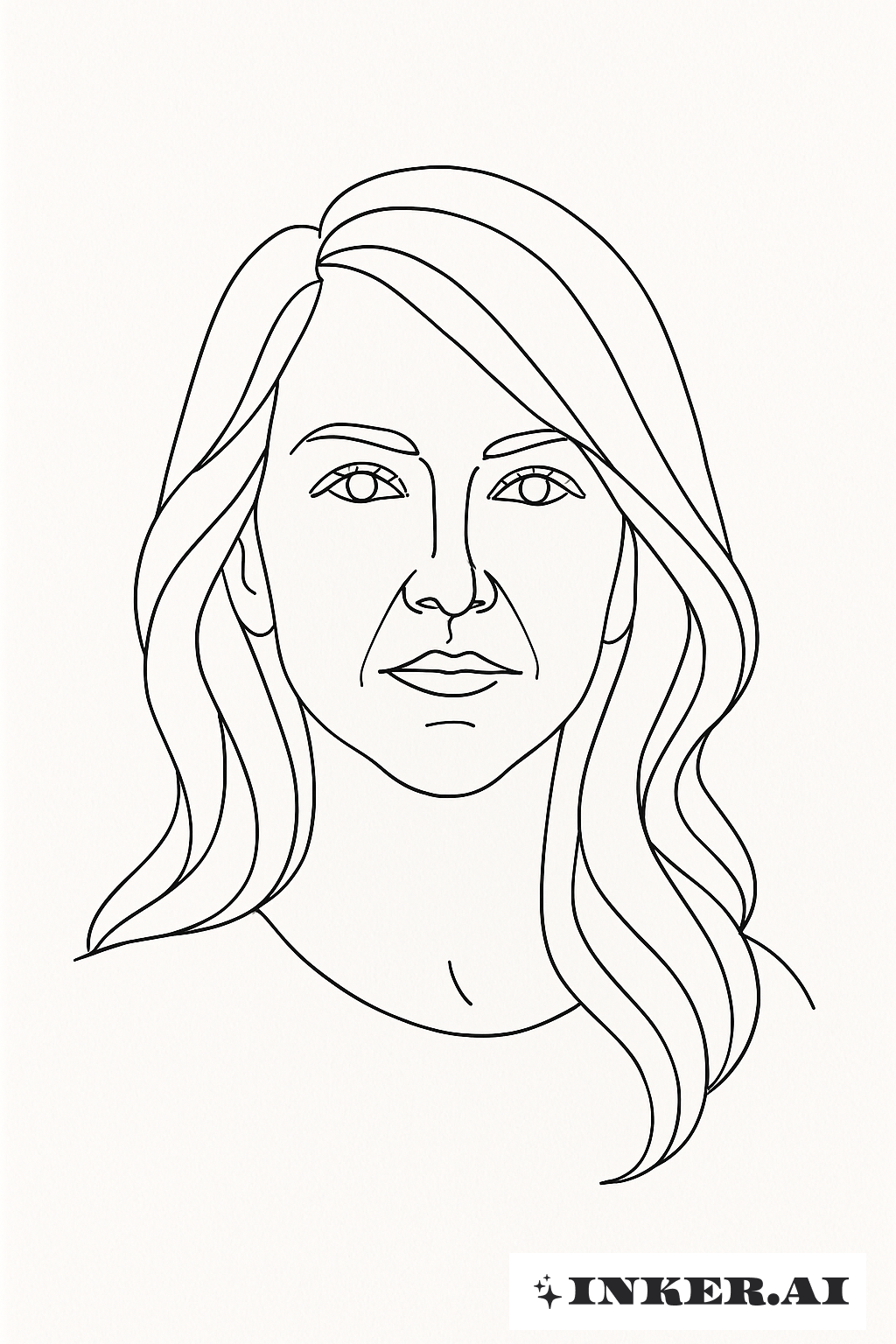 博伯特的極簡線條肖像