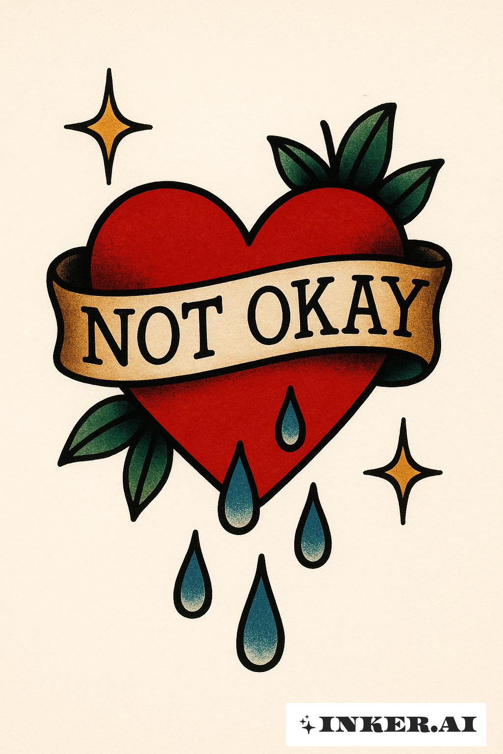 泣くZ世代の心とバナー